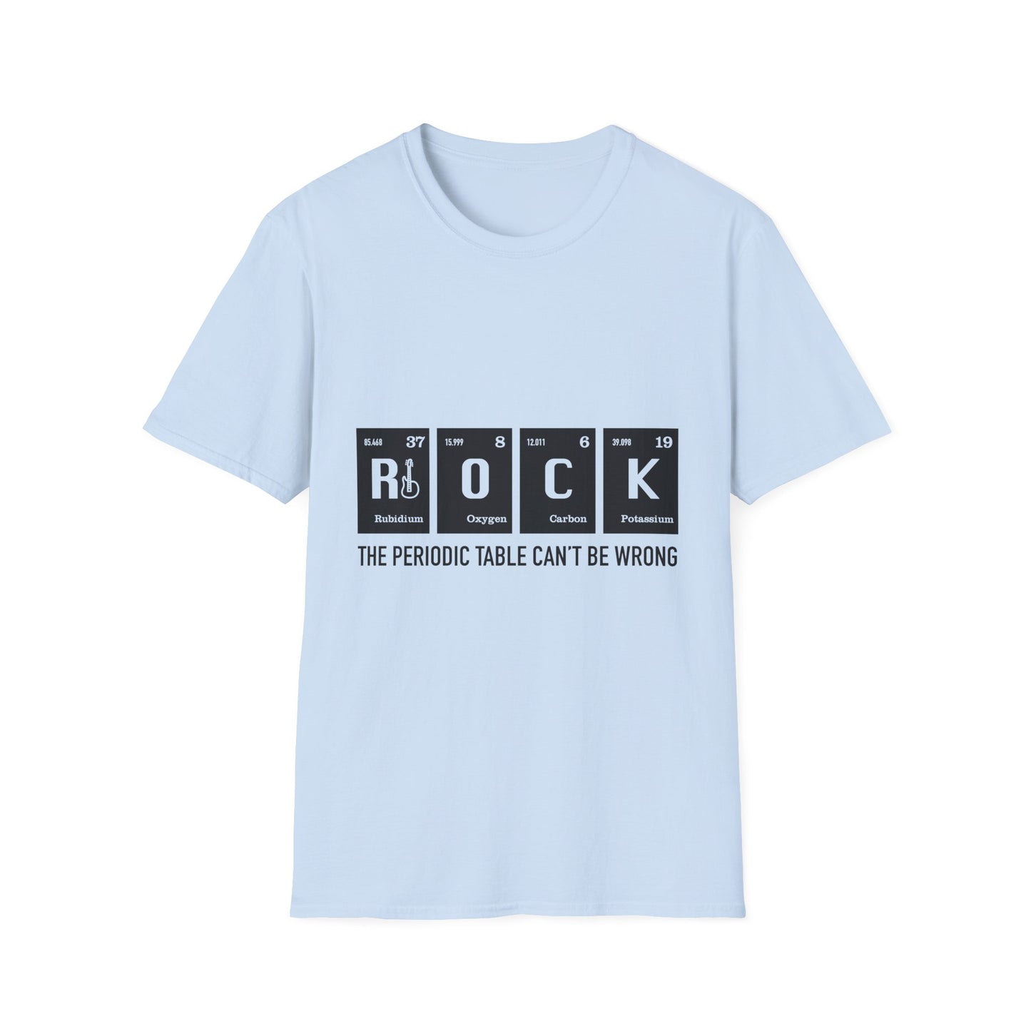Rock n' Science Unisex, Funny Chemistry T-Shirt