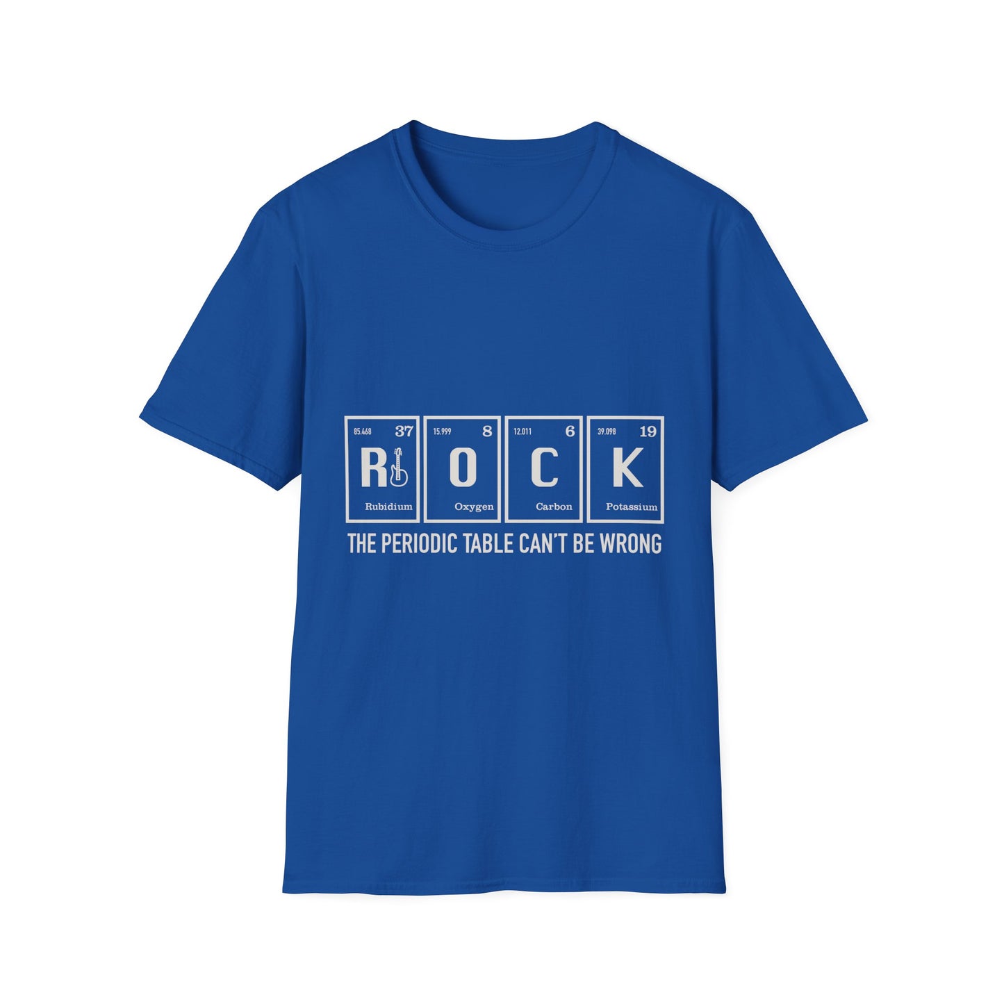 Rock n' Science Unisex, Funny Chemistry T-Shirt