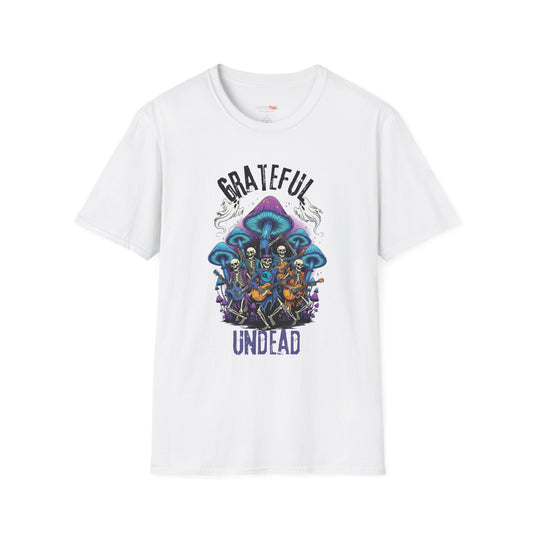 Grateful Dead Inspired Unisex T-Shirt, Softstyle Tee for Music Lovers, Psychedelic Shirt, Festival Apparel, Unique Gift Idea