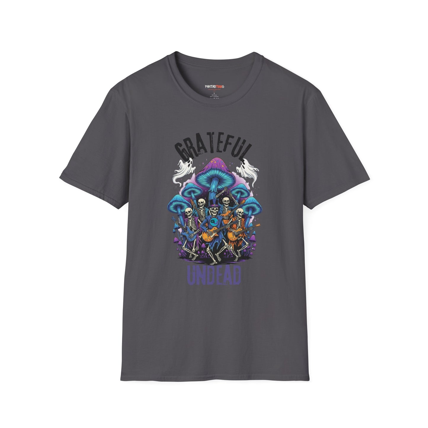 Grateful Dead Inspired Unisex T-Shirt, Softstyle Tee for Music Lovers, Psychedelic Shirt, Festival Apparel, Unique Gift Idea