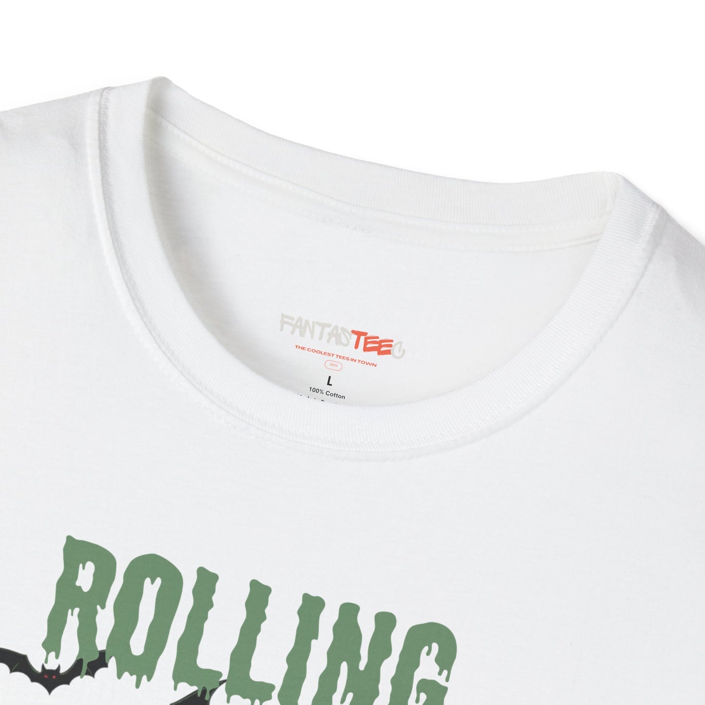 Rolling Bones Halloween Unisex softstyle T-Shirt