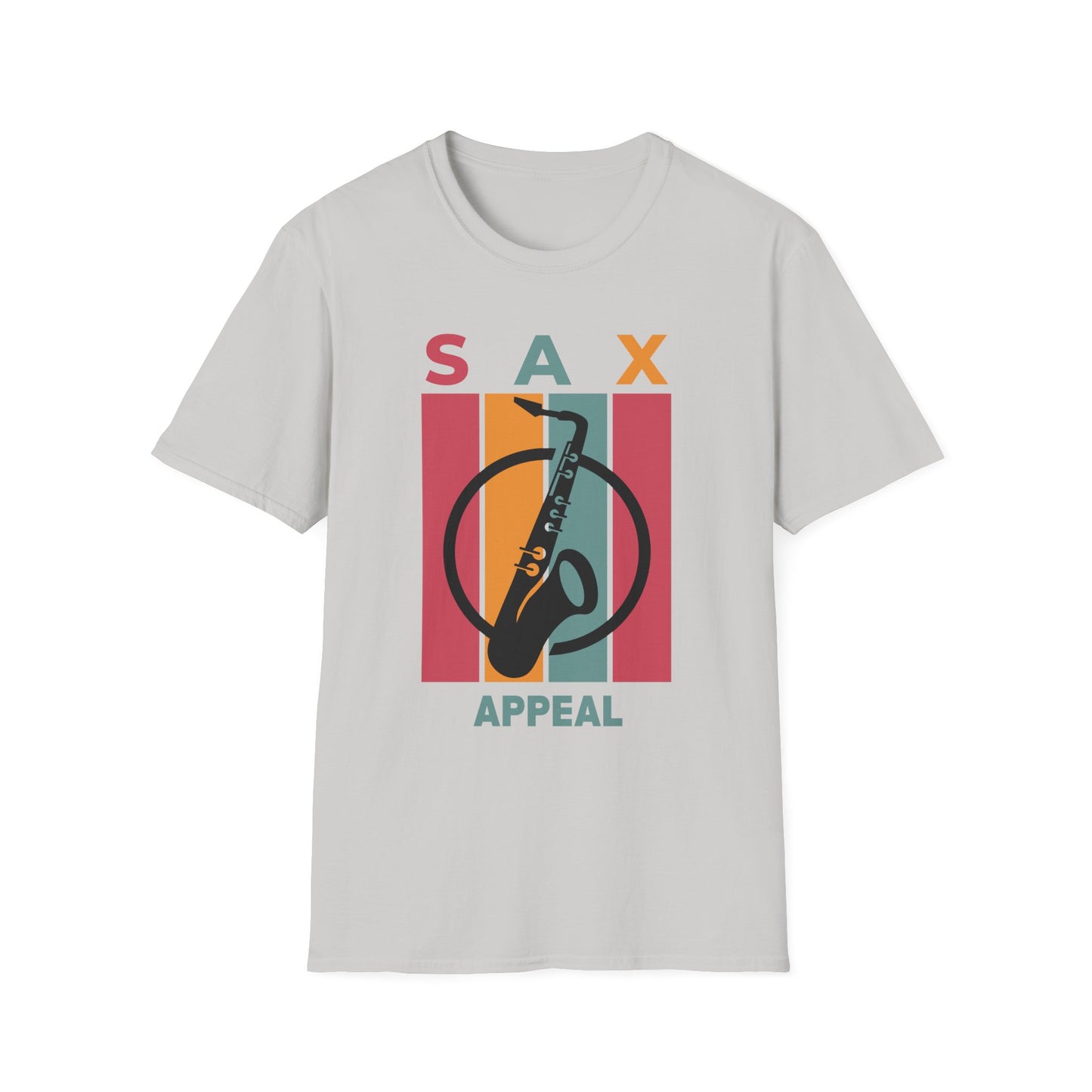 Unisex Sax Appeal T-Shirt - Soft and Stylish, Perfect for Music Lovers, Casual Outfits, Concerts, Gifts for Musicians, Relaxed Fit Tee