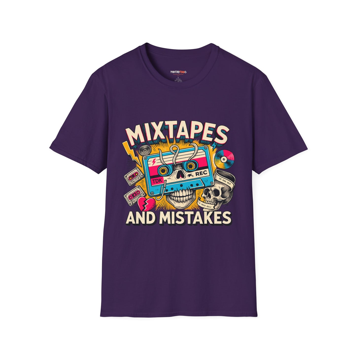 Retro Mixtapes Vintage Style T- Shirt
