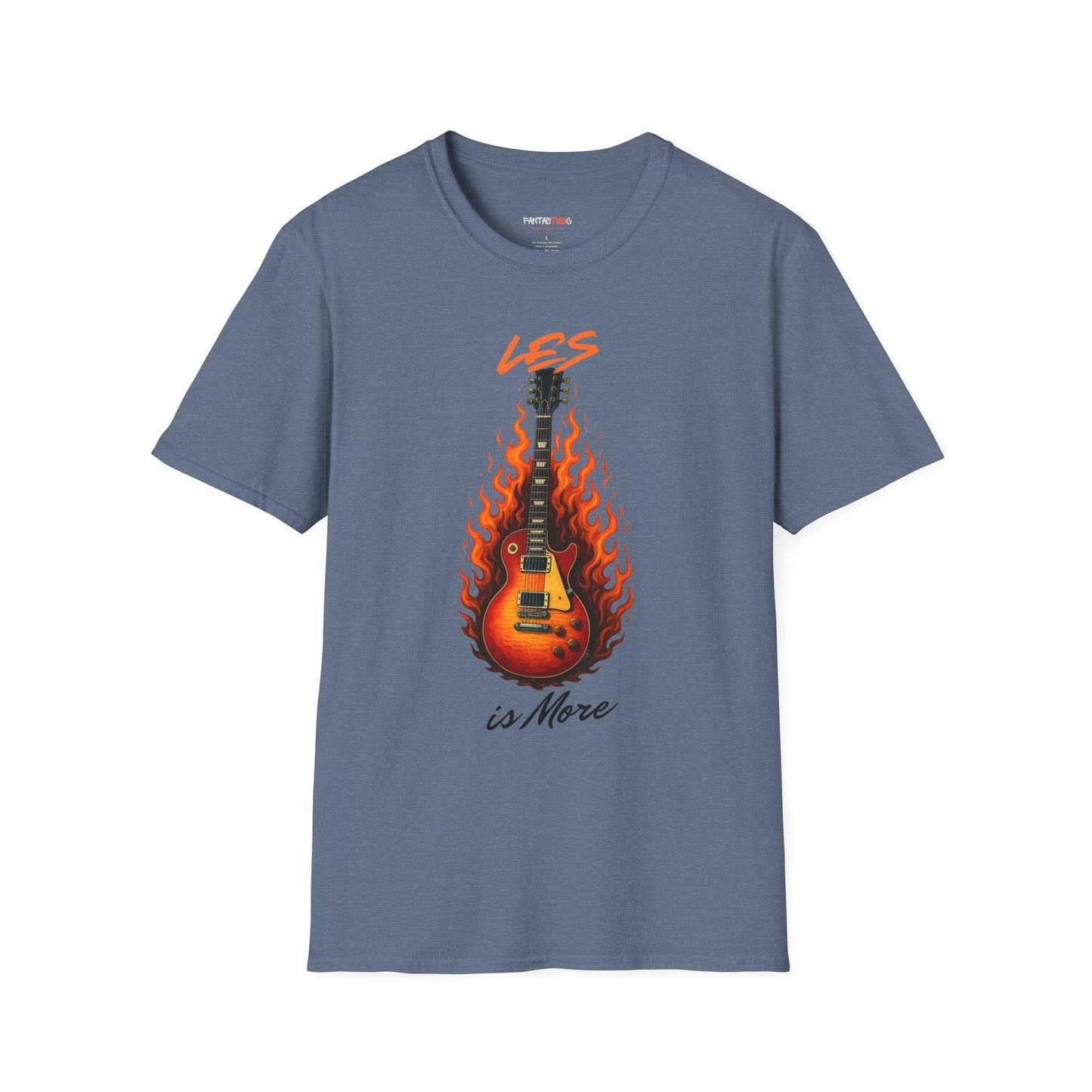 Rock-Inspired Unisex T-Shirt: Les is More, Music Lover Gift, Casual Wear, Concert Outfit, Best Friend Birthday