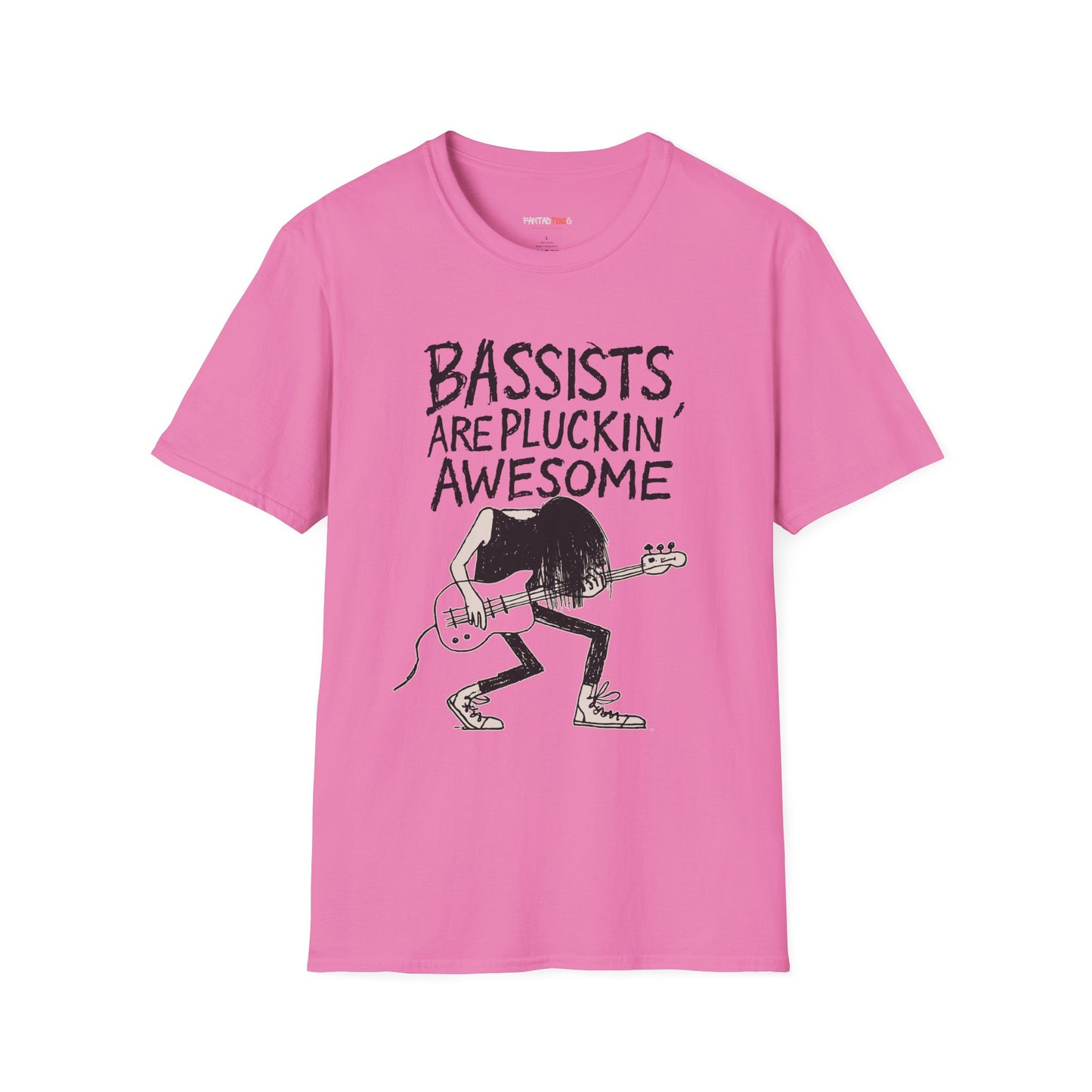 Bassists Are Pluckin' Awesome Unisex T-Shirt | Cool Music Gift | Funny Band Tee | Concert Wear | Music Lover Apparel | Birthday Gift