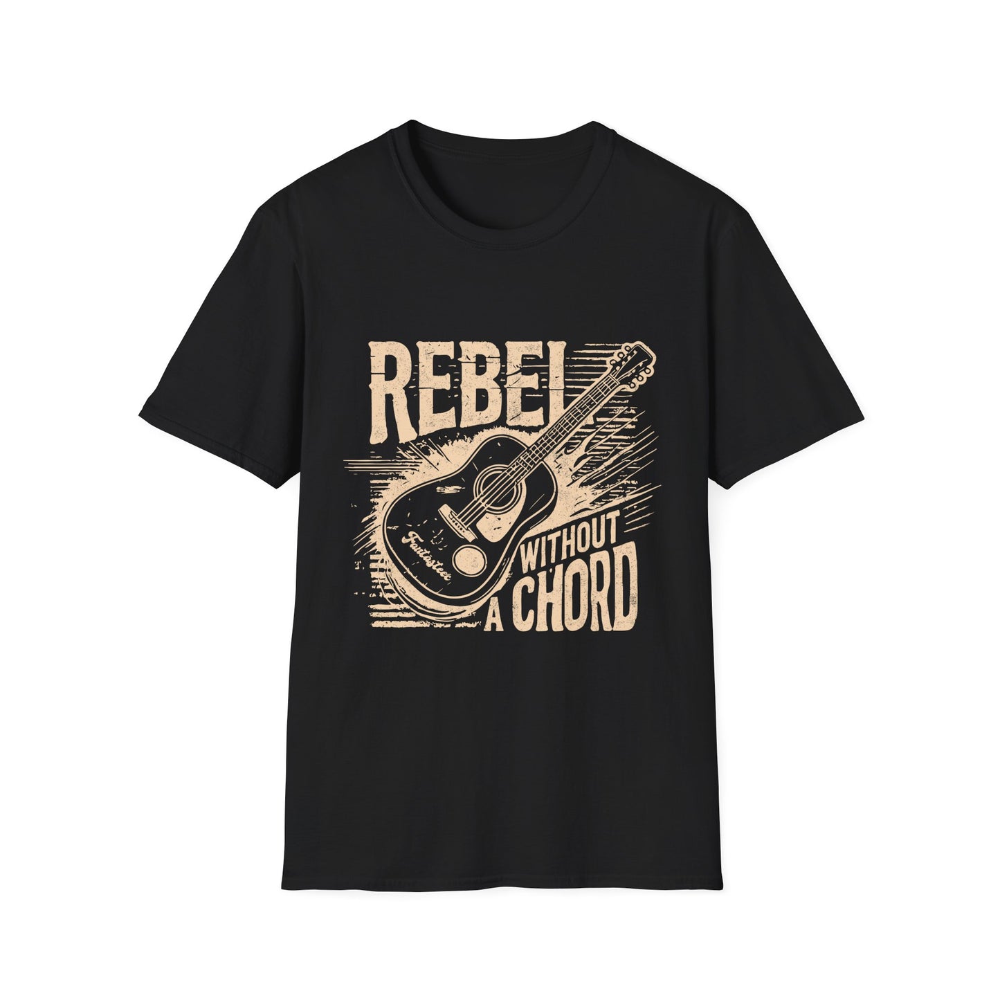 Rebel without a cause Guitar Unisex Music Lover T-Shirt