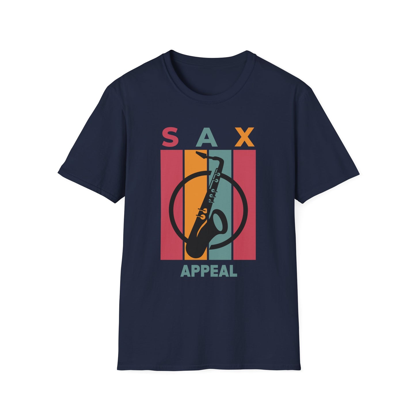 Unisex Sax Appeal T-Shirt - Soft and Stylish, Perfect for Music Lovers, Casual Outfits, Concerts, Gifts for Musicians, Relaxed Fit Tee