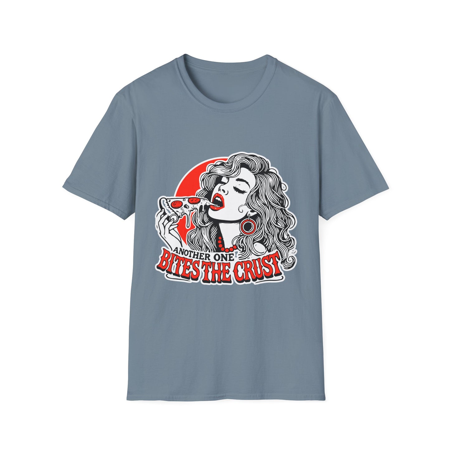 Retro Another one bites the crust, Vintage Unisex T-Shirt