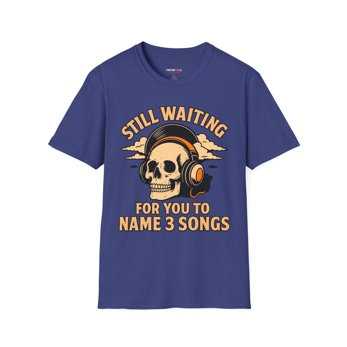 Name 3 Bands Skull T-Shirt