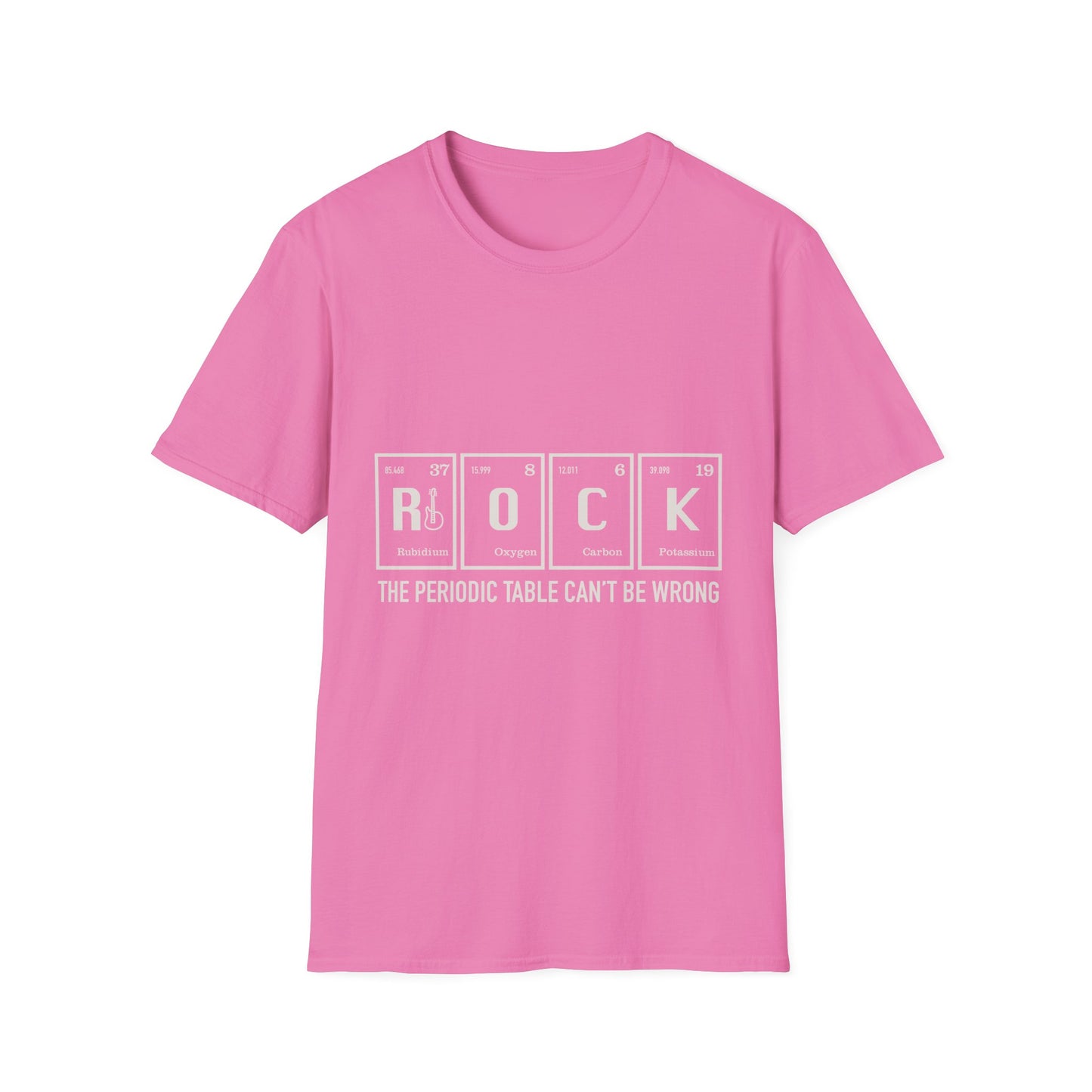 Rock n' Science Unisex, Funny Chemistry T-Shirt