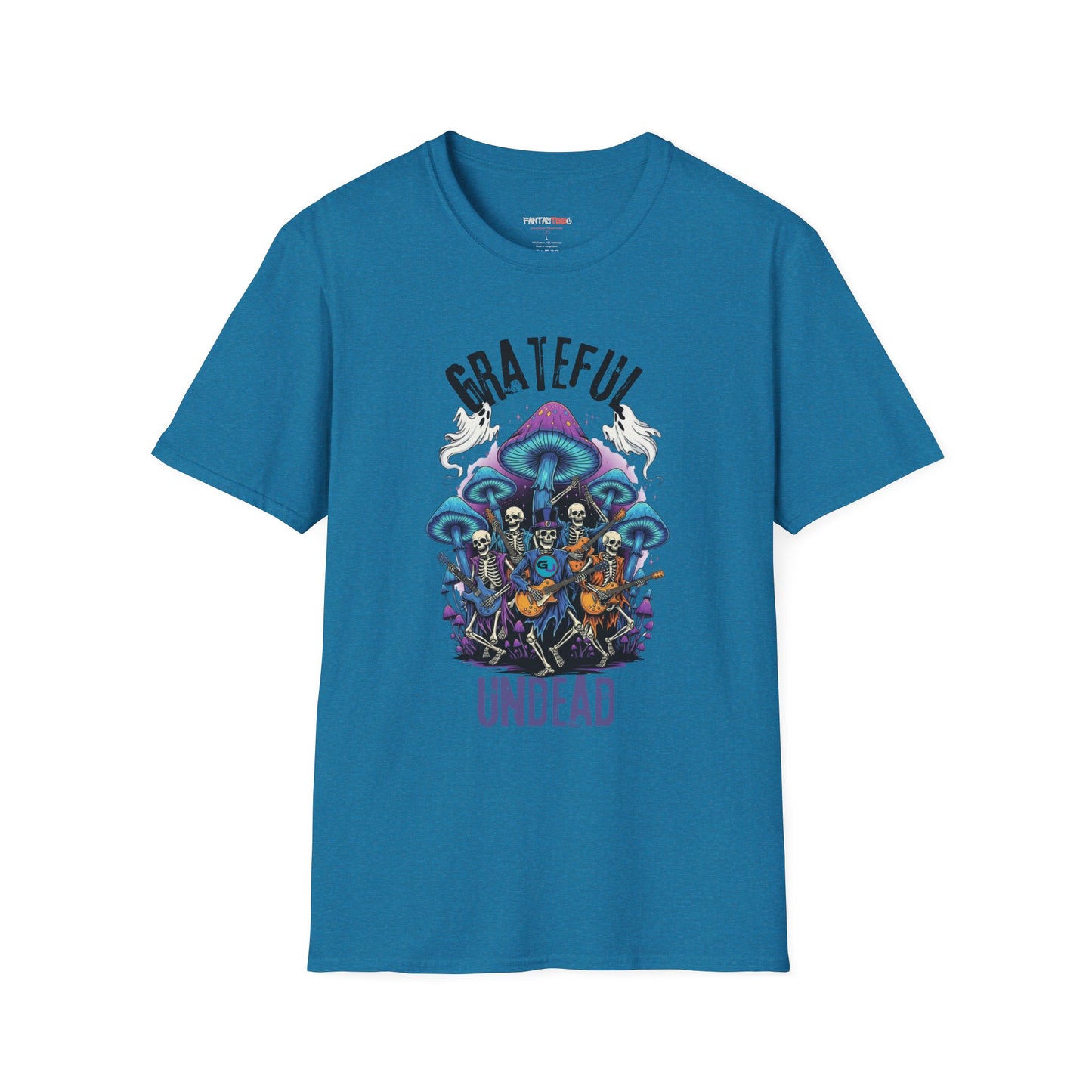 Grateful Dead Inspired Unisex T-Shirt, Softstyle Tee for Music Lovers, Psychedelic Shirt, Festival Apparel, Unique Gift Idea