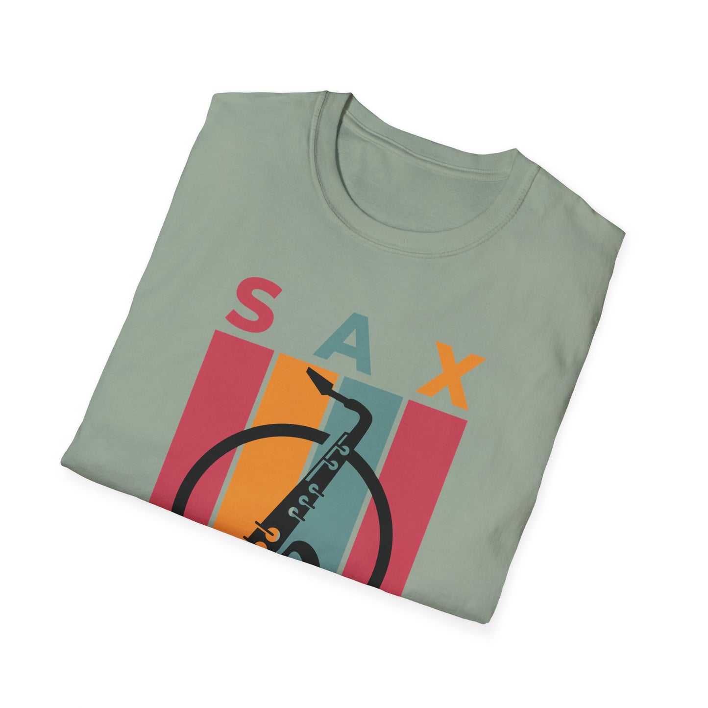 Unisex Sax Appeal T-Shirt - Soft and Stylish, Perfect for Music Lovers, Casual Outfits, Concerts, Gifts for Musicians, Relaxed Fit Tee