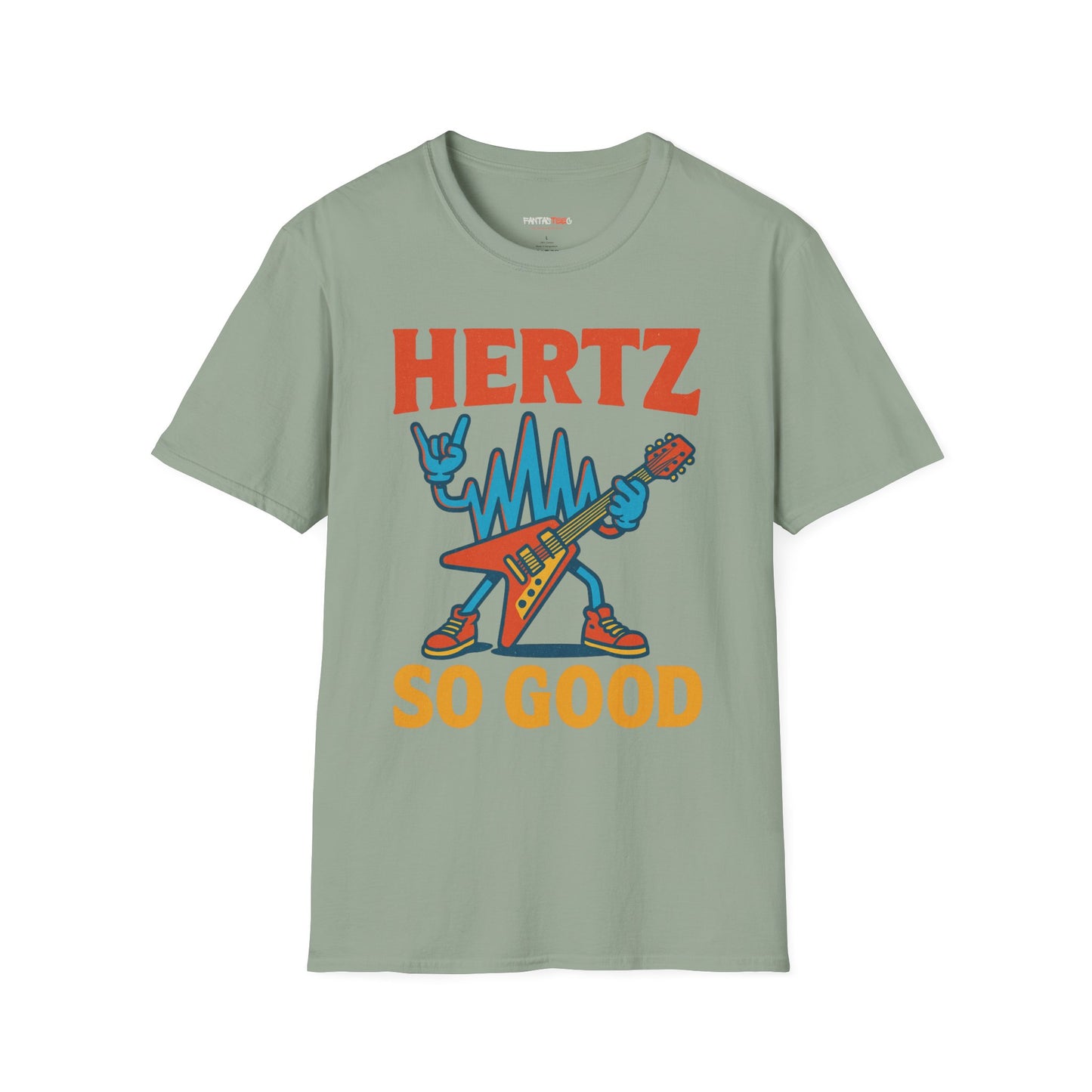 Hertz So Good T-Shirt, Unisex Graphic Tee, Music Lover Gift, Rock and Roll Apparel, Fun Festival Wear, Unique Gift for Him and Her