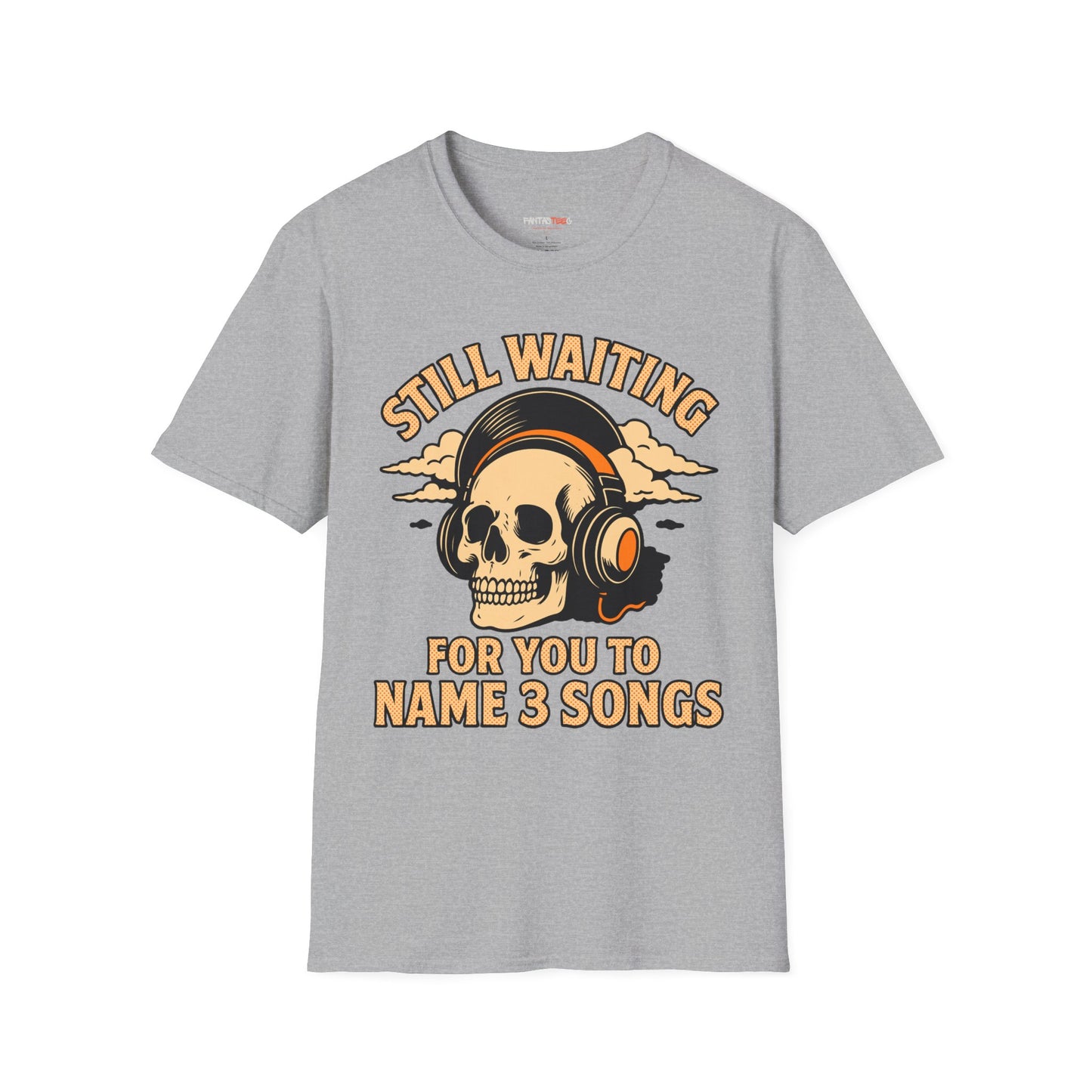 Name 3 Bands Skull T-Shirt