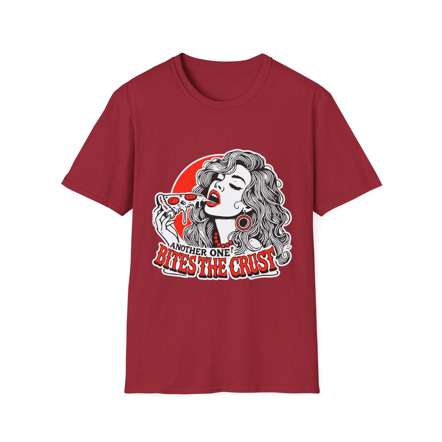 Retro Another one bites the crust, Vintage Unisex T-Shirt