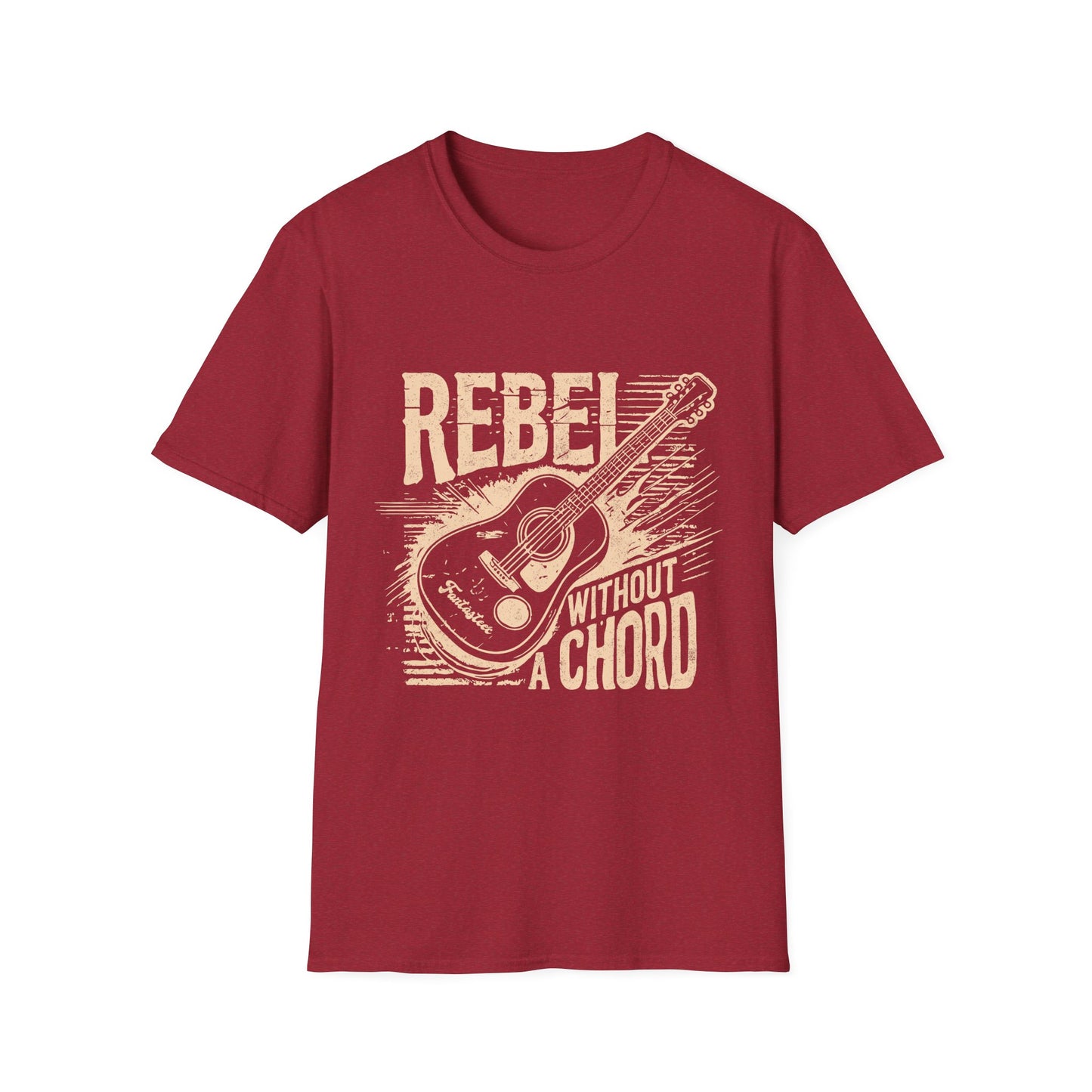 Rebel without a cause Guitar Unisex Music Lover T-Shirt