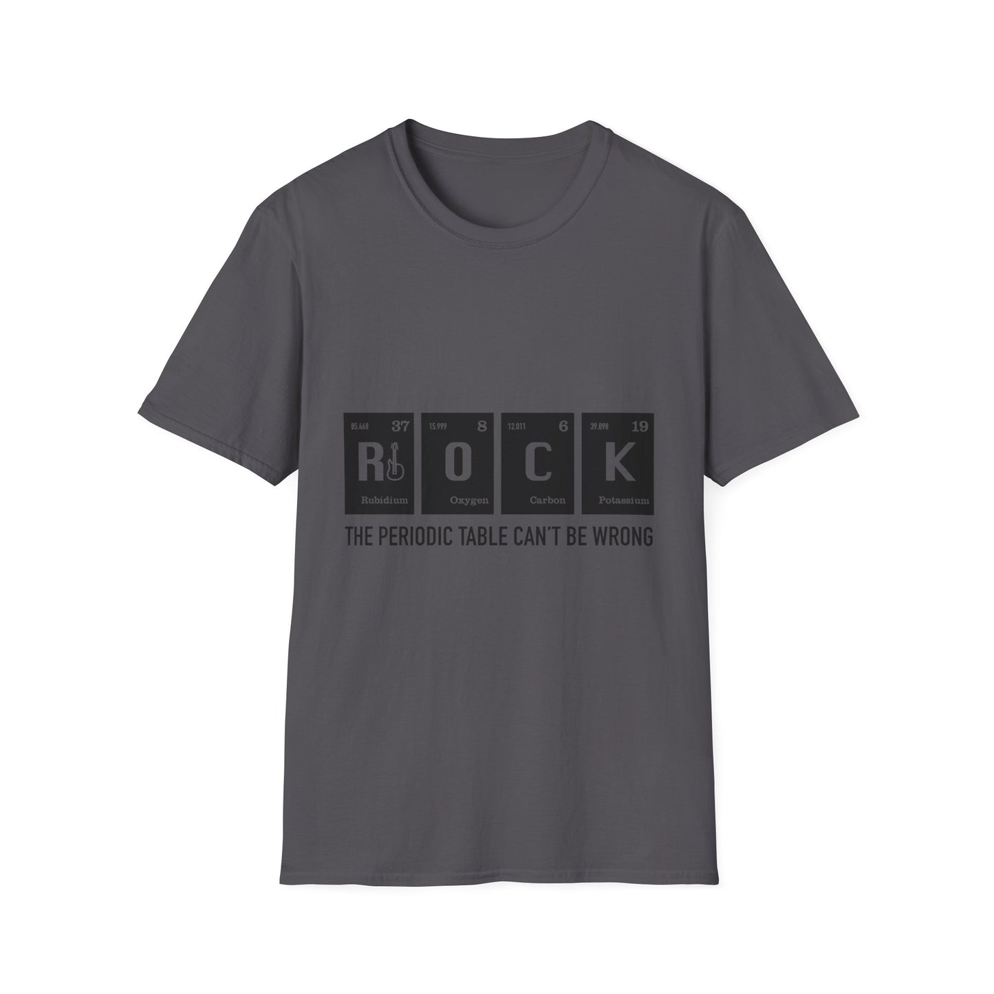 Rock n' Science Unisex, Funny Chemistry T-Shirt