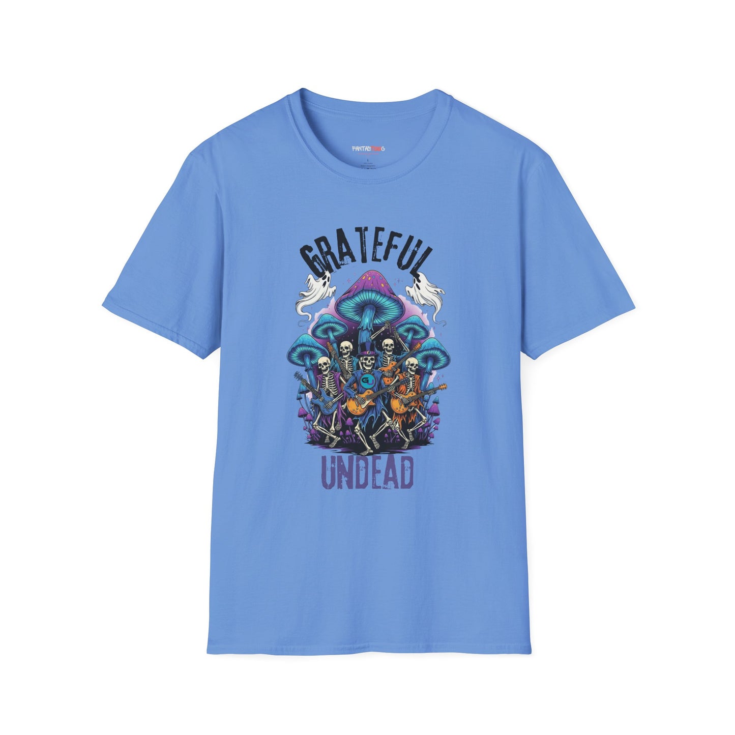 Grateful Dead Inspired Unisex T-Shirt, Softstyle Tee for Music Lovers, Psychedelic Shirt, Festival Apparel, Unique Gift Idea