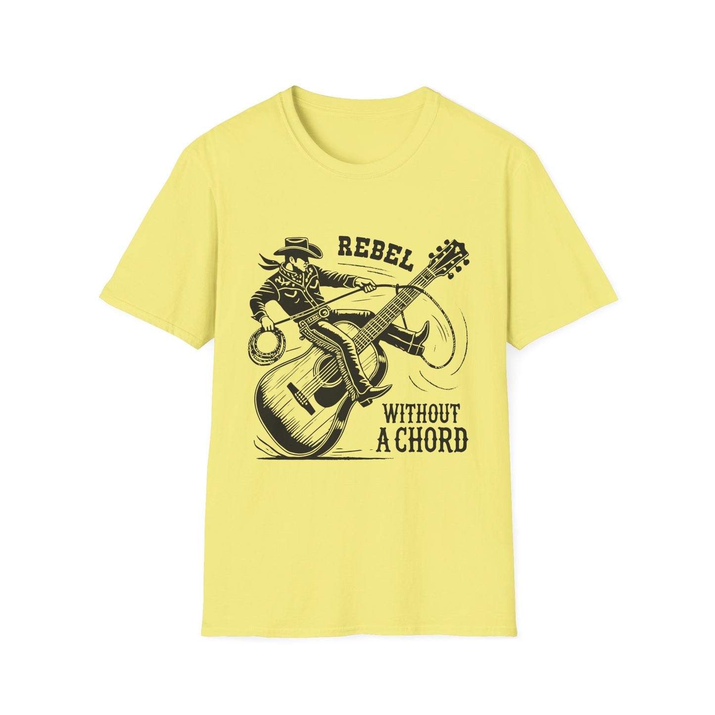 Cool Rebel Without a Chord Graphic Tee, Music Lover Shirt, Gift for Musicians, Casual Fashion, Unique Present for Rock Fans