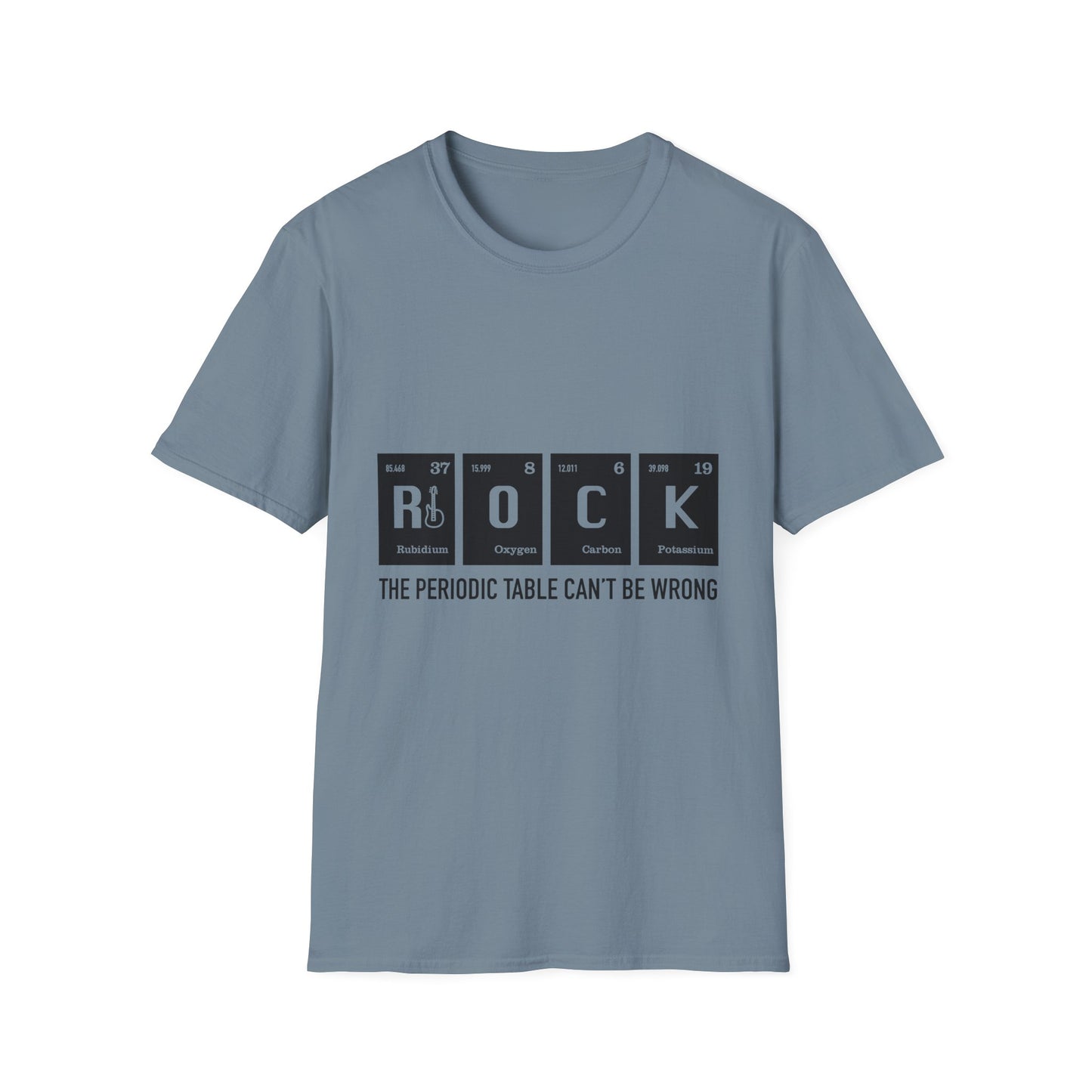 Rock n' Science Unisex, Funny Chemistry T-Shirt