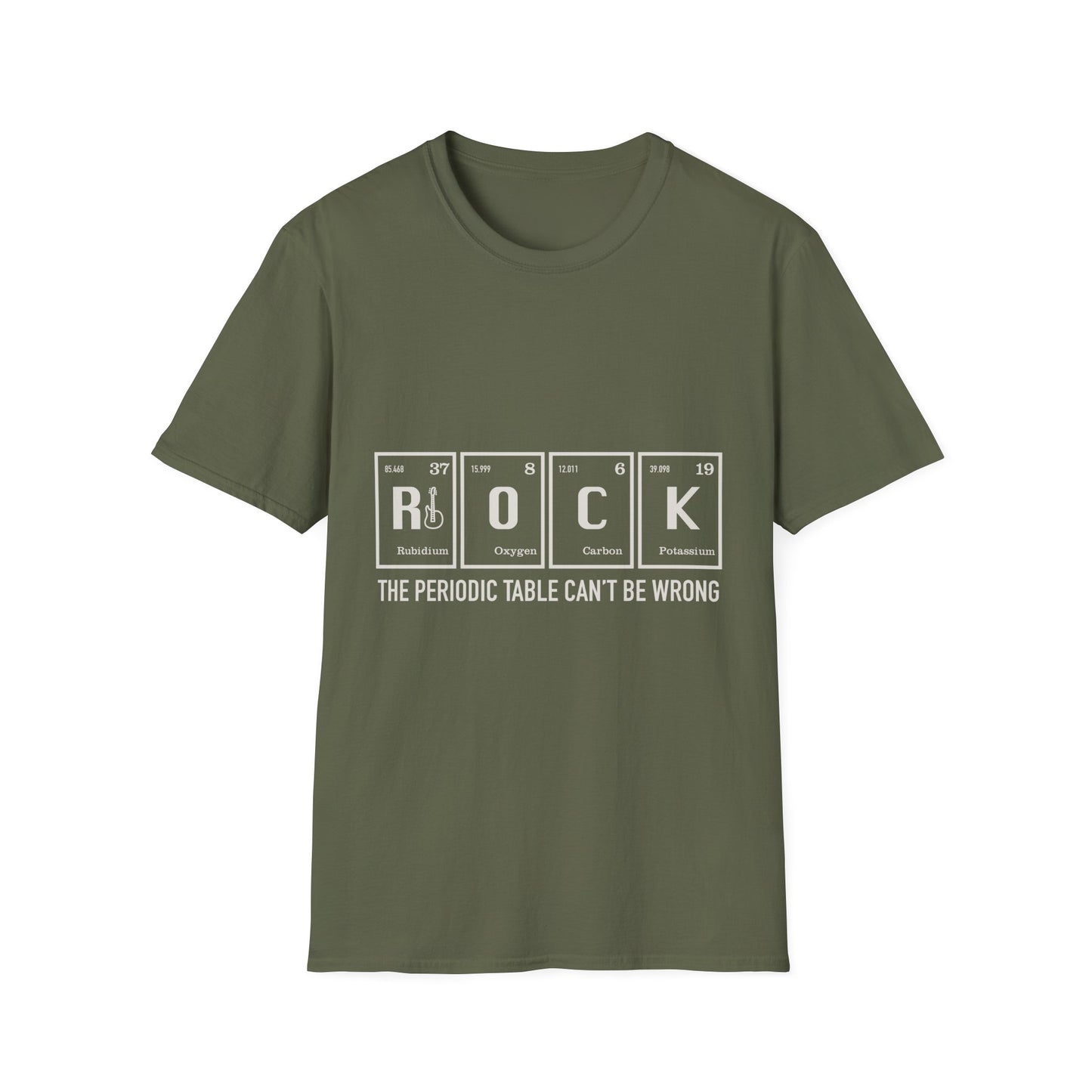 Rock n' Science Unisex, Funny Chemistry T-Shirt