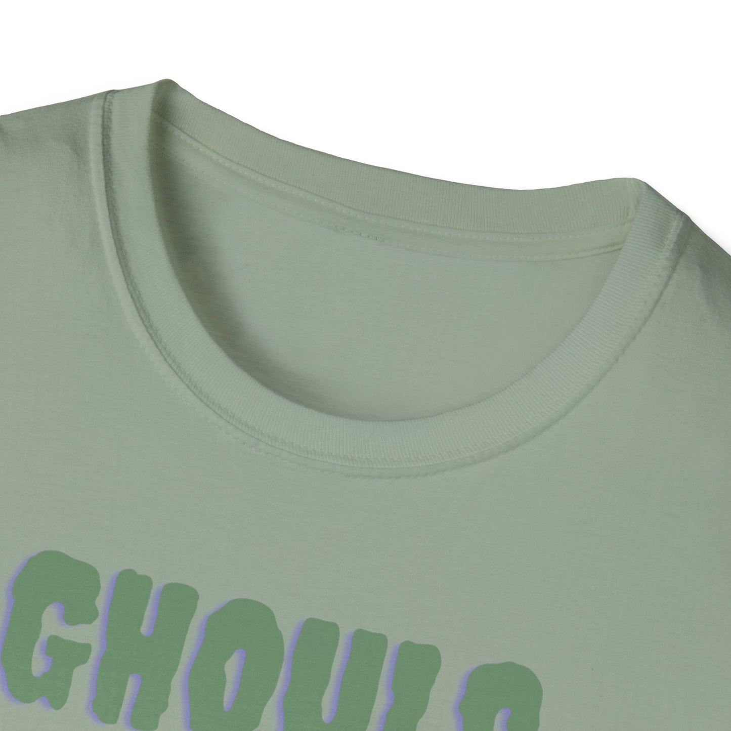 Halloween Skeleton Ghouls and Roses Band UnisexT-Shirt