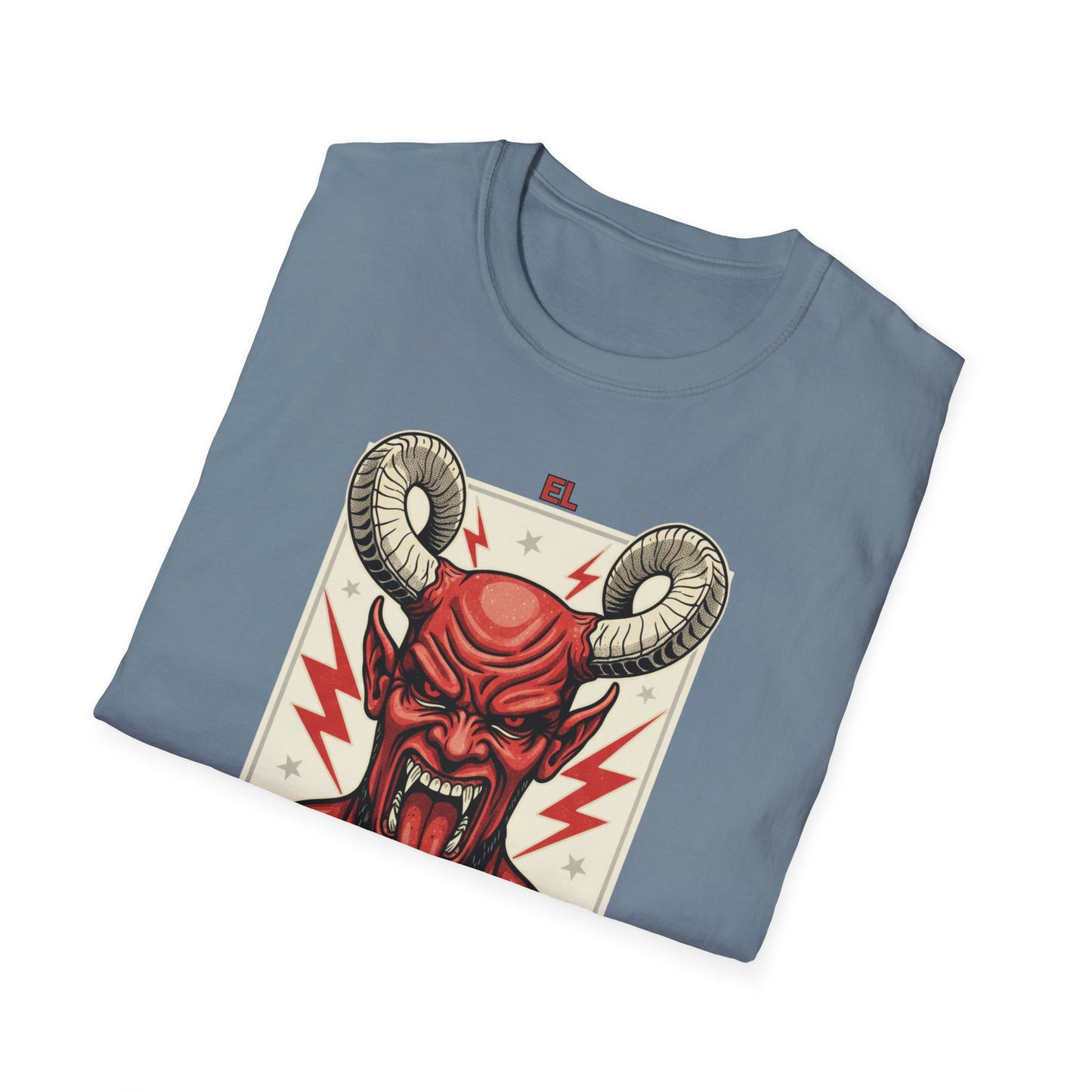 Diablo Graphic T-Shirt - Unisex Softstyle Tee for Music Lovers, Halloween Costume, Unique Gift, Vintage Style, Casual Wear