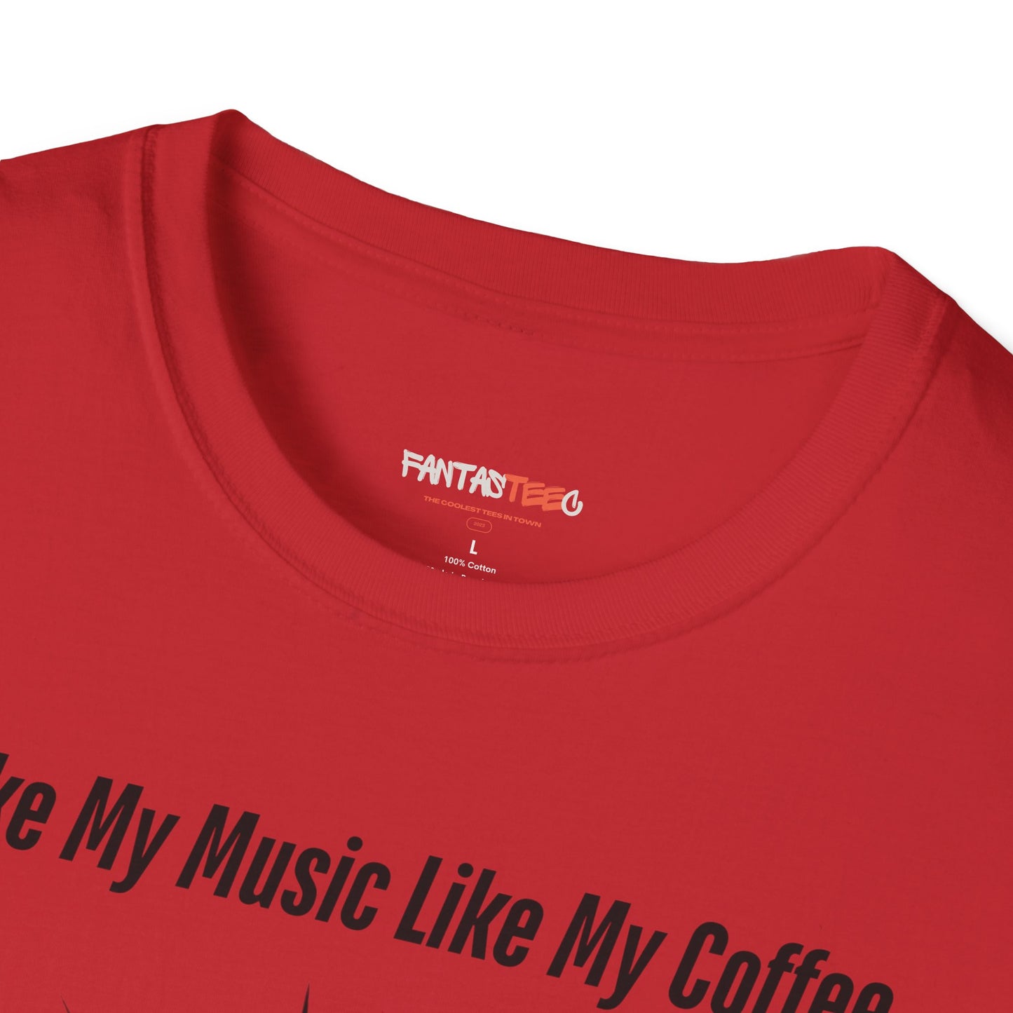 Rockin' Coffee Lover T-Shirt - Perfect Gift for Musicians, Coffee Enthusiasts, Birthdays, Music Festivals, Casual Wear