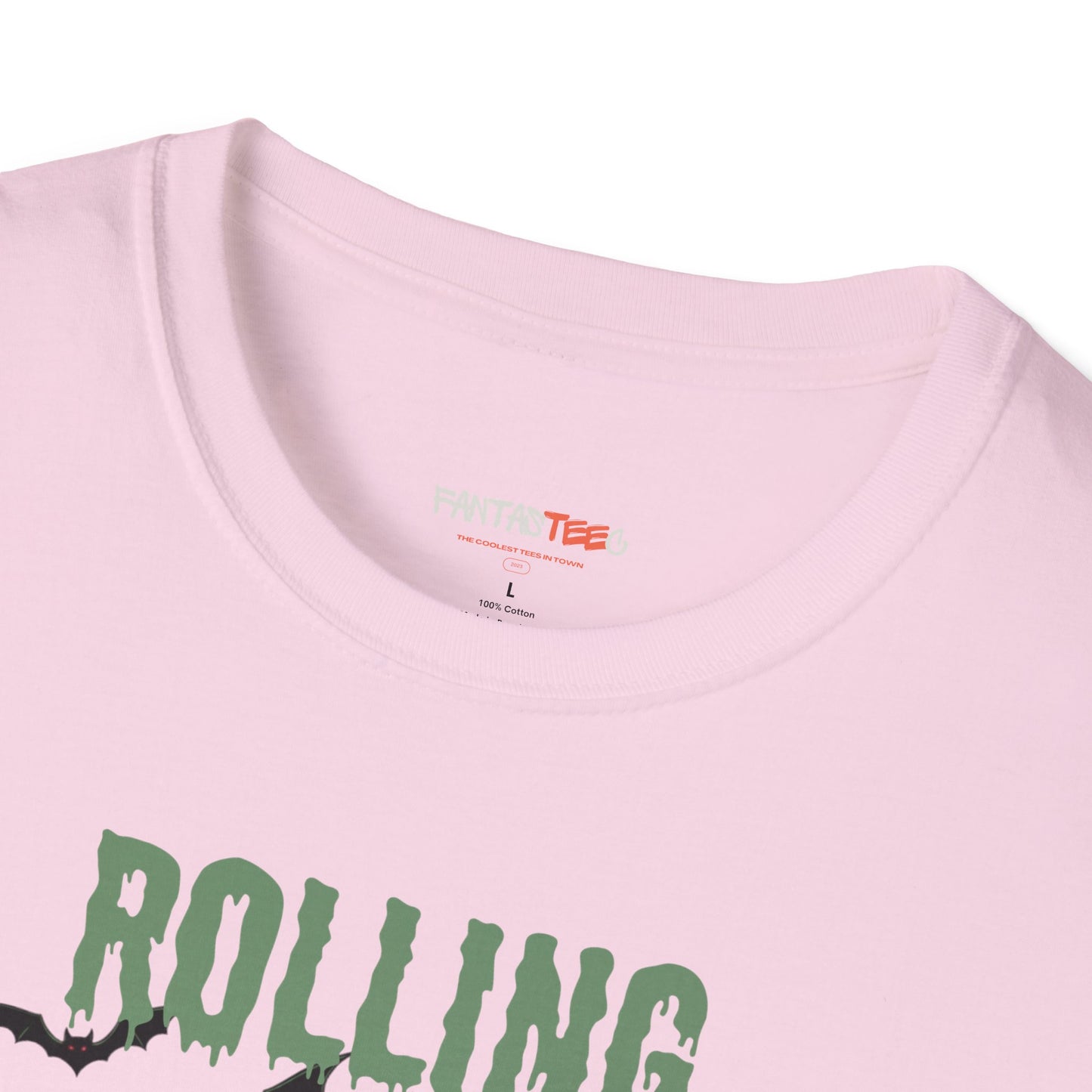 Rolling Bones Halloween Unisex softstyle T-Shirt