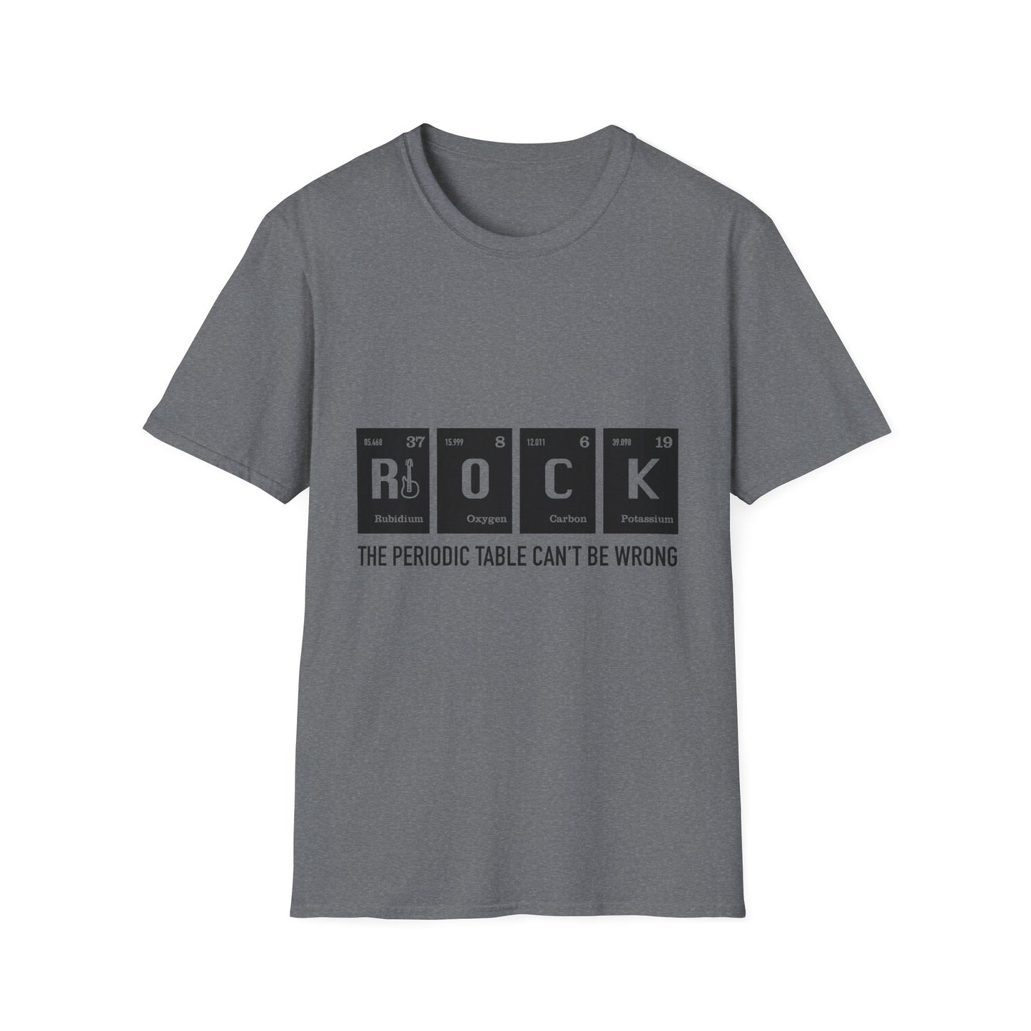 Rock n' Science Unisex, Funny Chemistry T-Shirt