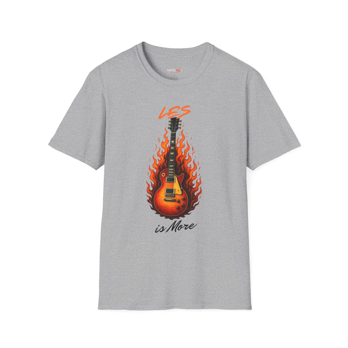 Rock-Inspired Unisex T-Shirt: Les is More, Music Lover Gift, Casual Wear, Concert Outfit, Best Friend Birthday