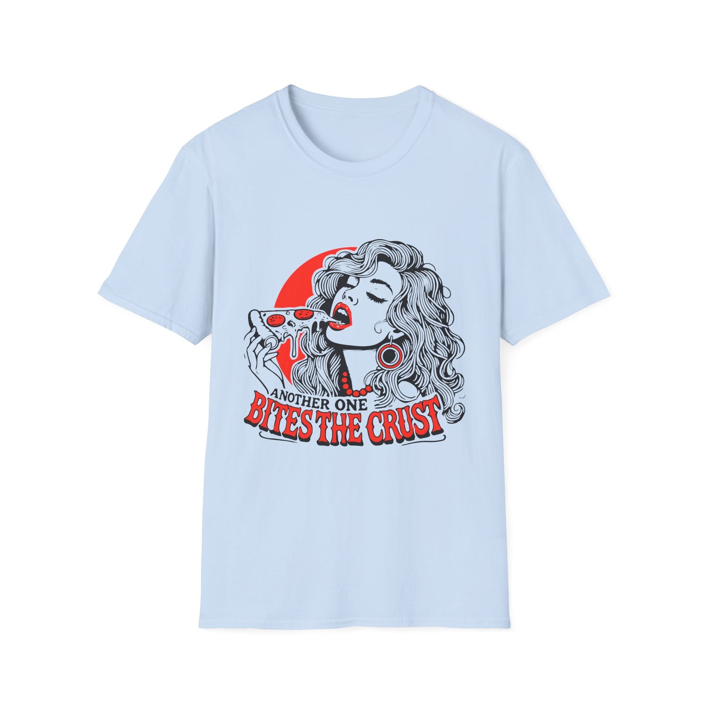 Retro Another one bites the crust, Vintage Unisex T-Shirt