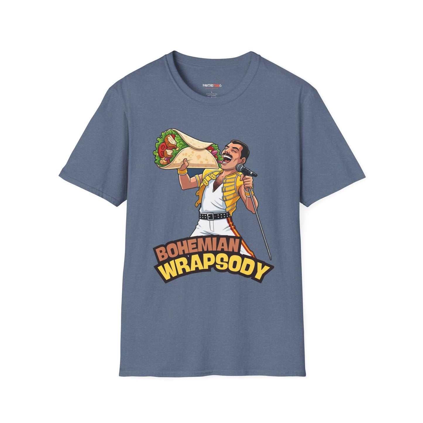 Bohemian Wrapsody T-Shirt, Funny Music Tee, Unisex Graphic Shirt, Perfect Gift for Concerts, Festivals, and Casual Wear