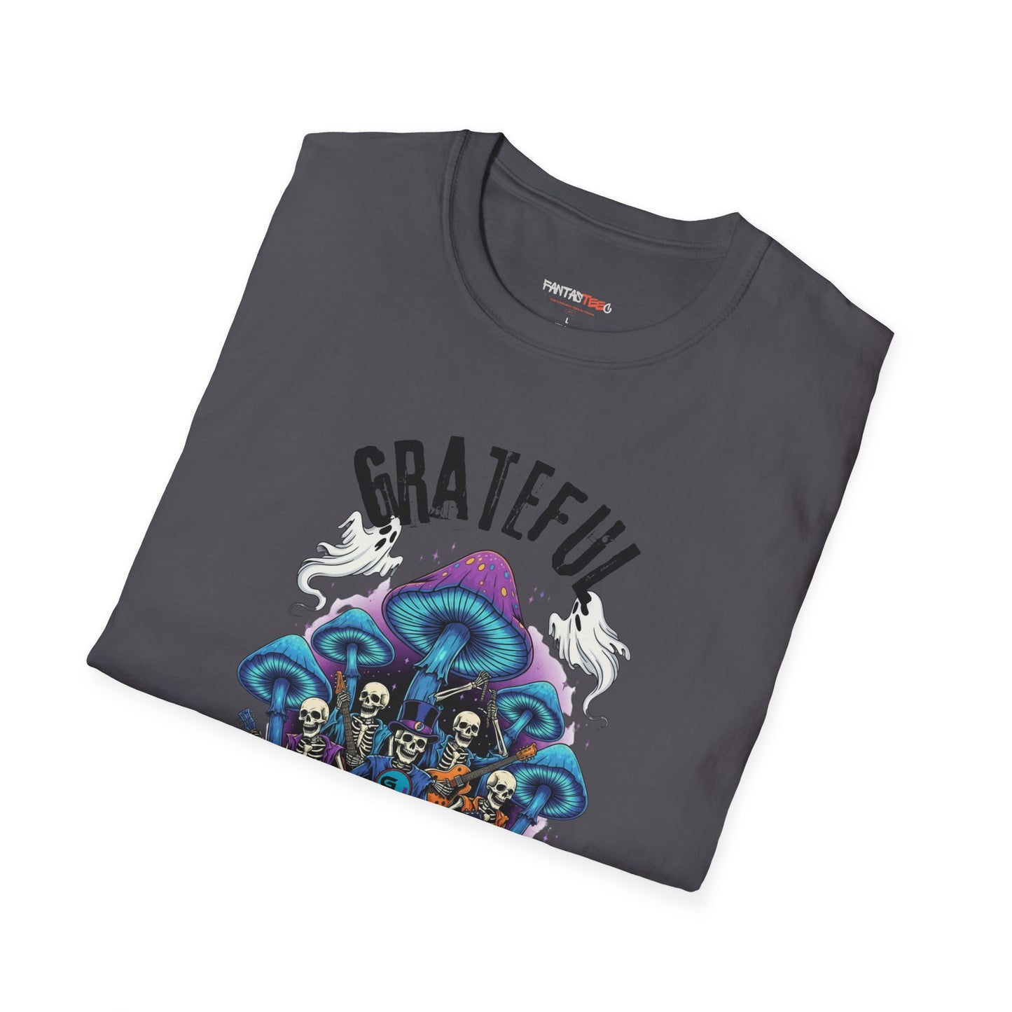 Grateful Dead Inspired Unisex T-Shirt, Softstyle Tee for Music Lovers, Psychedelic Shirt, Festival Apparel, Unique Gift Idea