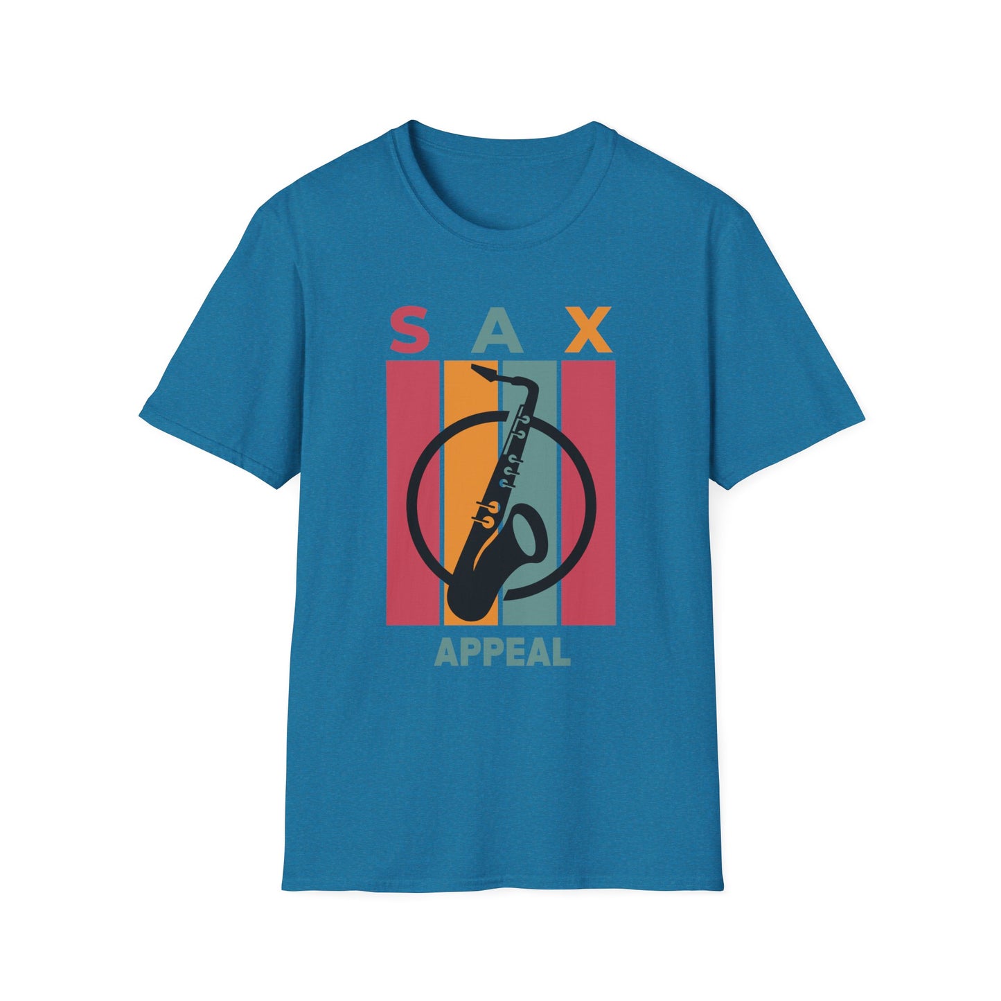 Unisex Sax Appeal T-Shirt - Soft and Stylish, Perfect for Music Lovers, Casual Outfits, Concerts, Gifts for Musicians, Relaxed Fit Tee