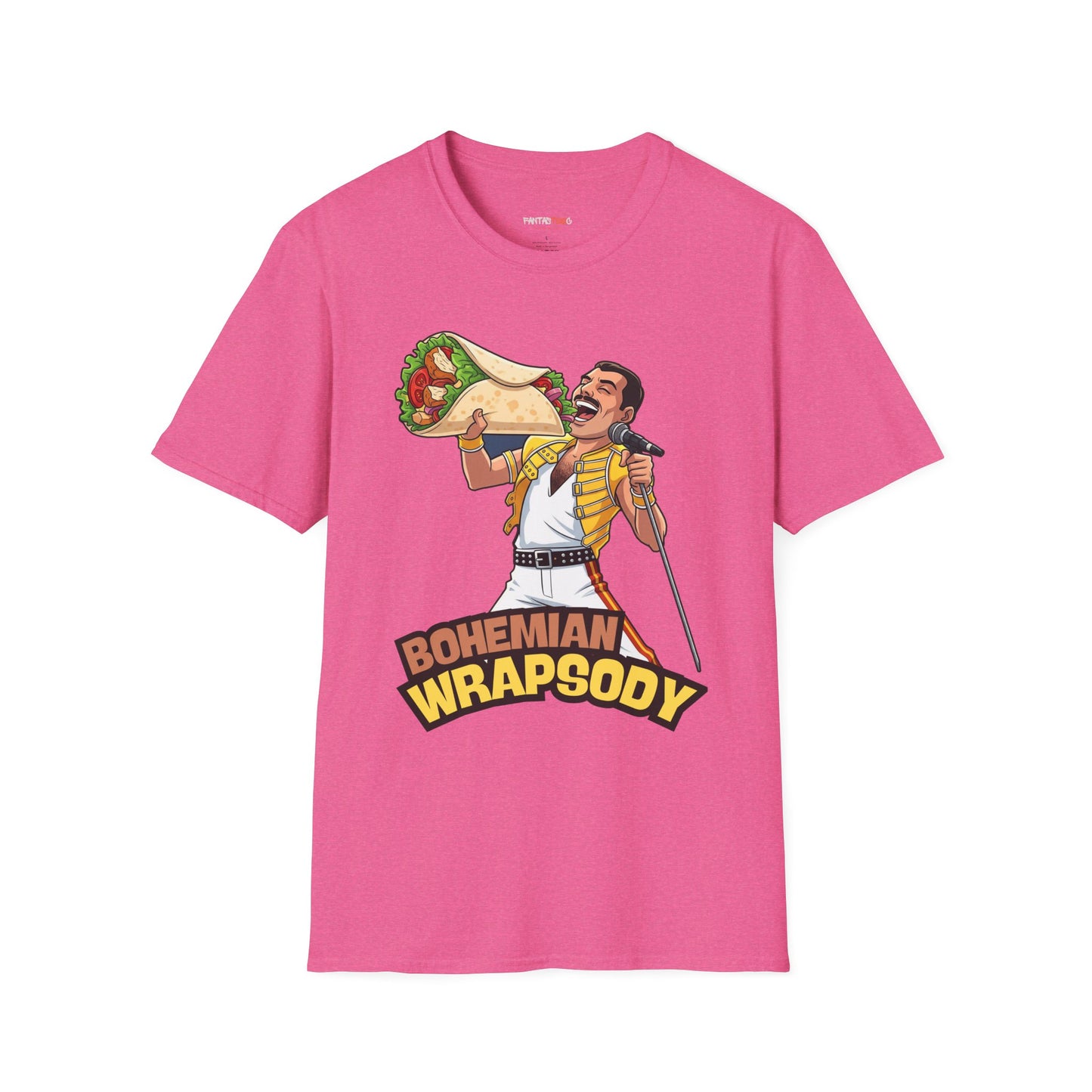 Bohemian Wrapsody T-Shirt, Funny Music Tee, Unisex Graphic Shirt, Perfect Gift for Concerts, Festivals, and Casual Wear