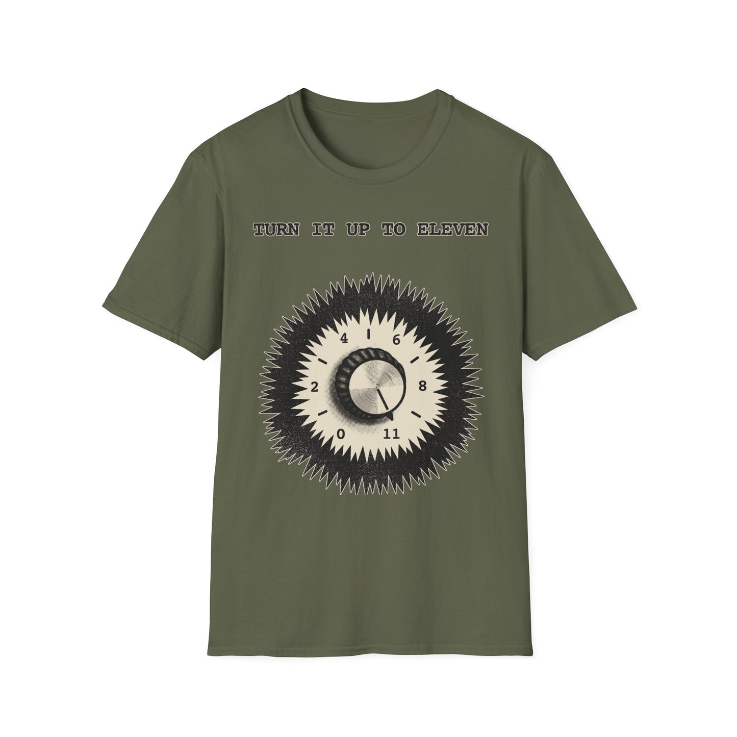 Turn It Up To Eleven,Funny, Music Lover, Music Gift,Unisex Graphic Tee Gift for Musicians