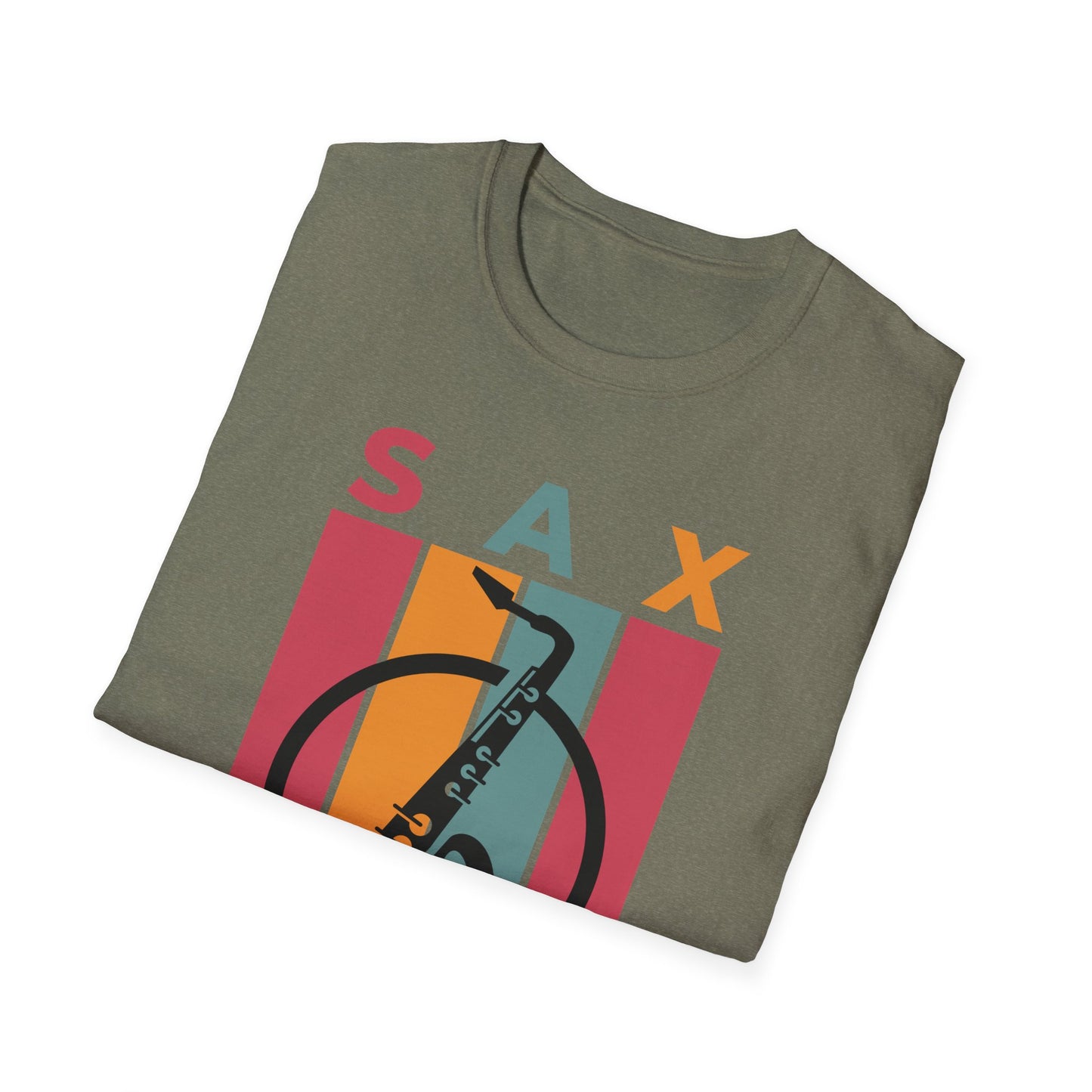Unisex Sax Appeal T-Shirt - Soft and Stylish, Perfect for Music Lovers, Casual Outfits, Concerts, Gifts for Musicians, Relaxed Fit Tee