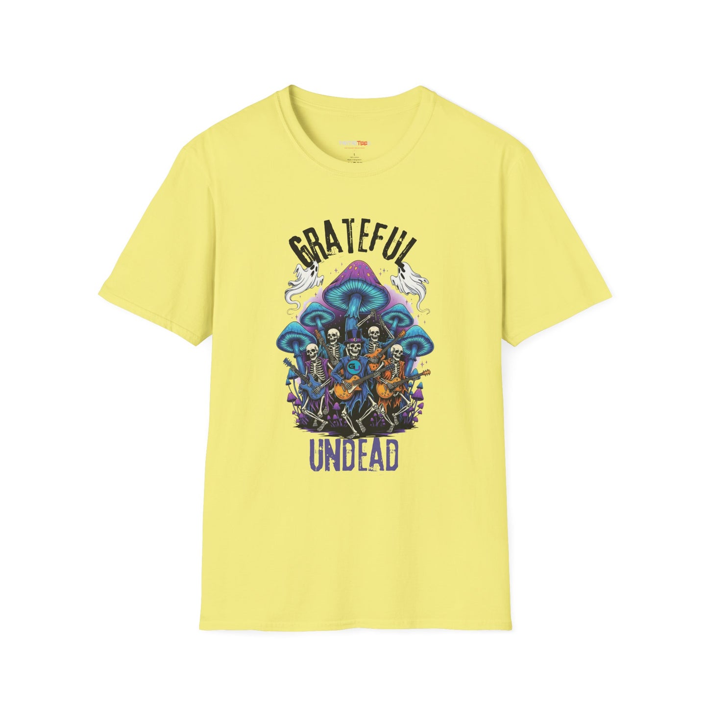 Grateful Dead Inspired Unisex T-Shirt, Softstyle Tee for Music Lovers, Psychedelic Shirt, Festival Apparel, Unique Gift Idea