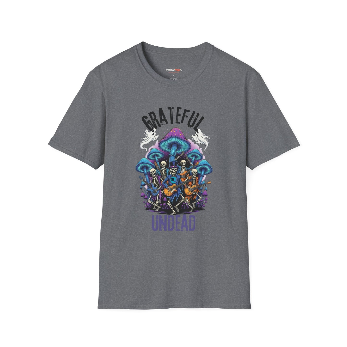 Grateful Dead Inspired Unisex T-Shirt, Softstyle Tee for Music Lovers, Psychedelic Shirt, Festival Apparel, Unique Gift Idea