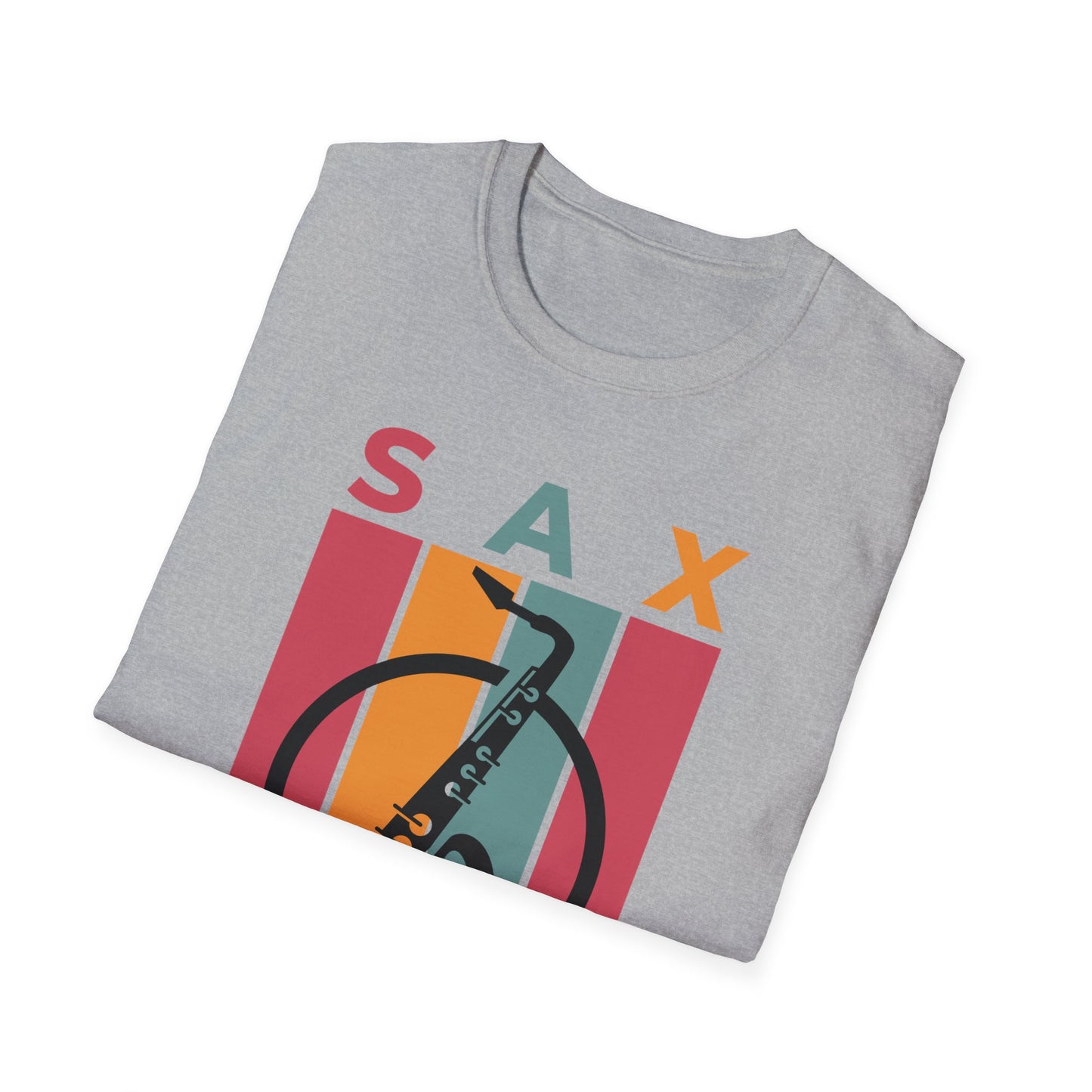 Unisex Sax Appeal T-Shirt - Soft and Stylish, Perfect for Music Lovers, Casual Outfits, Concerts, Gifts for Musicians, Relaxed Fit Tee
