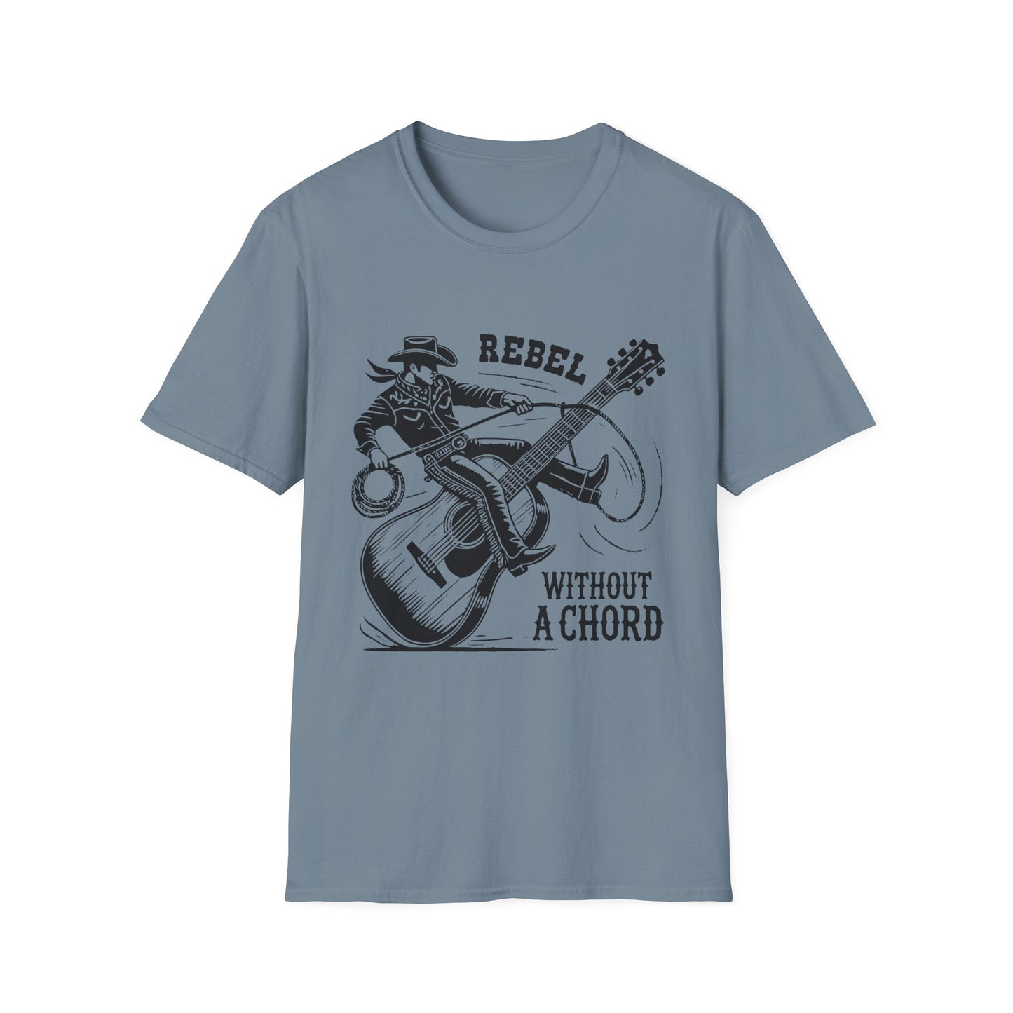 Cool Rebel Without a Chord Graphic Tee, Music Lover Shirt, Gift for Musicians, Casual Fashion, Unique Present for Rock Fans