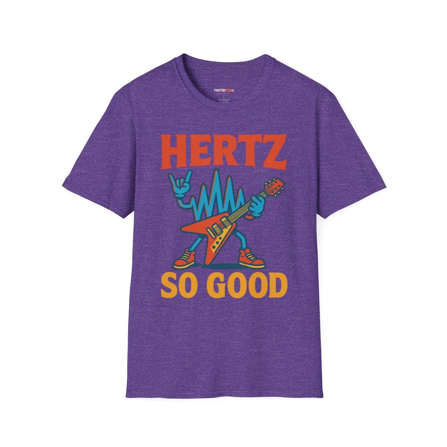 Hertz So Good T-Shirt, Unisex Graphic Tee, Music Lover Gift, Rock and Roll Apparel, Fun Festival Wear, Unique Gift for Him and Her