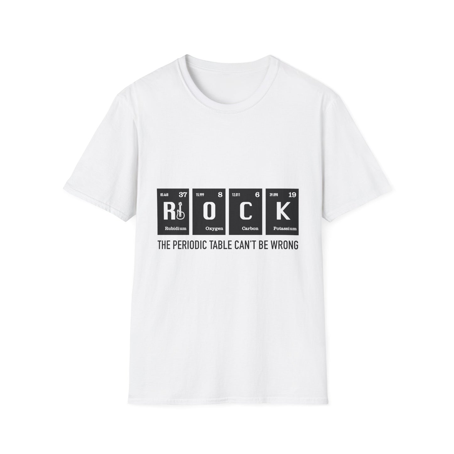 Rock n' Science Unisex, Funny Chemistry T-Shirt