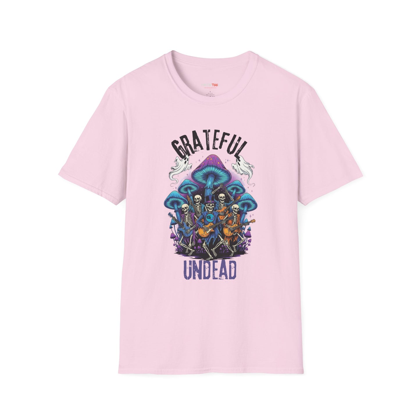 Grateful Dead Inspired Unisex T-Shirt, Softstyle Tee for Music Lovers, Psychedelic Shirt, Festival Apparel, Unique Gift Idea