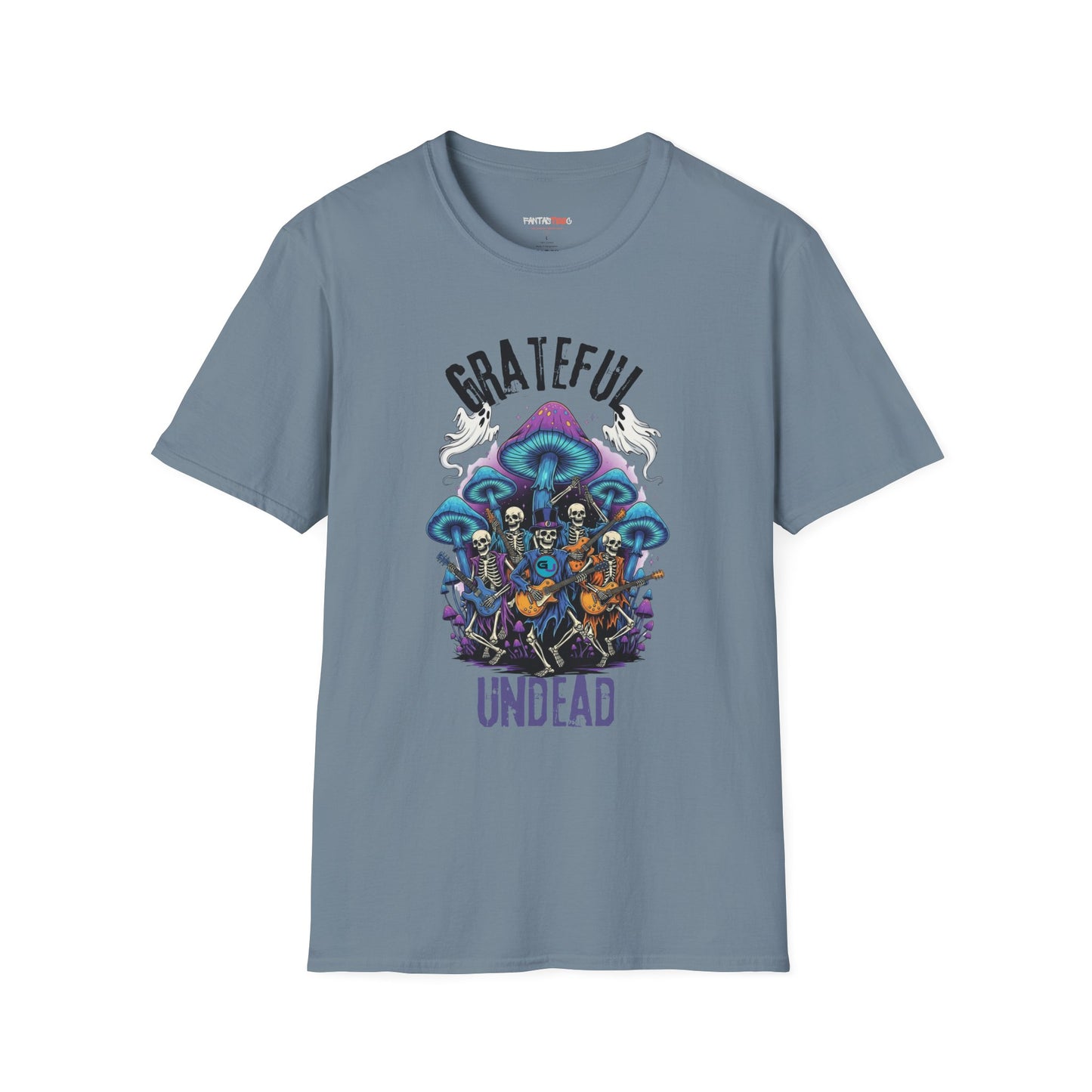 Grateful Dead Inspired Unisex T-Shirt, Softstyle Tee for Music Lovers, Psychedelic Shirt, Festival Apparel, Unique Gift Idea