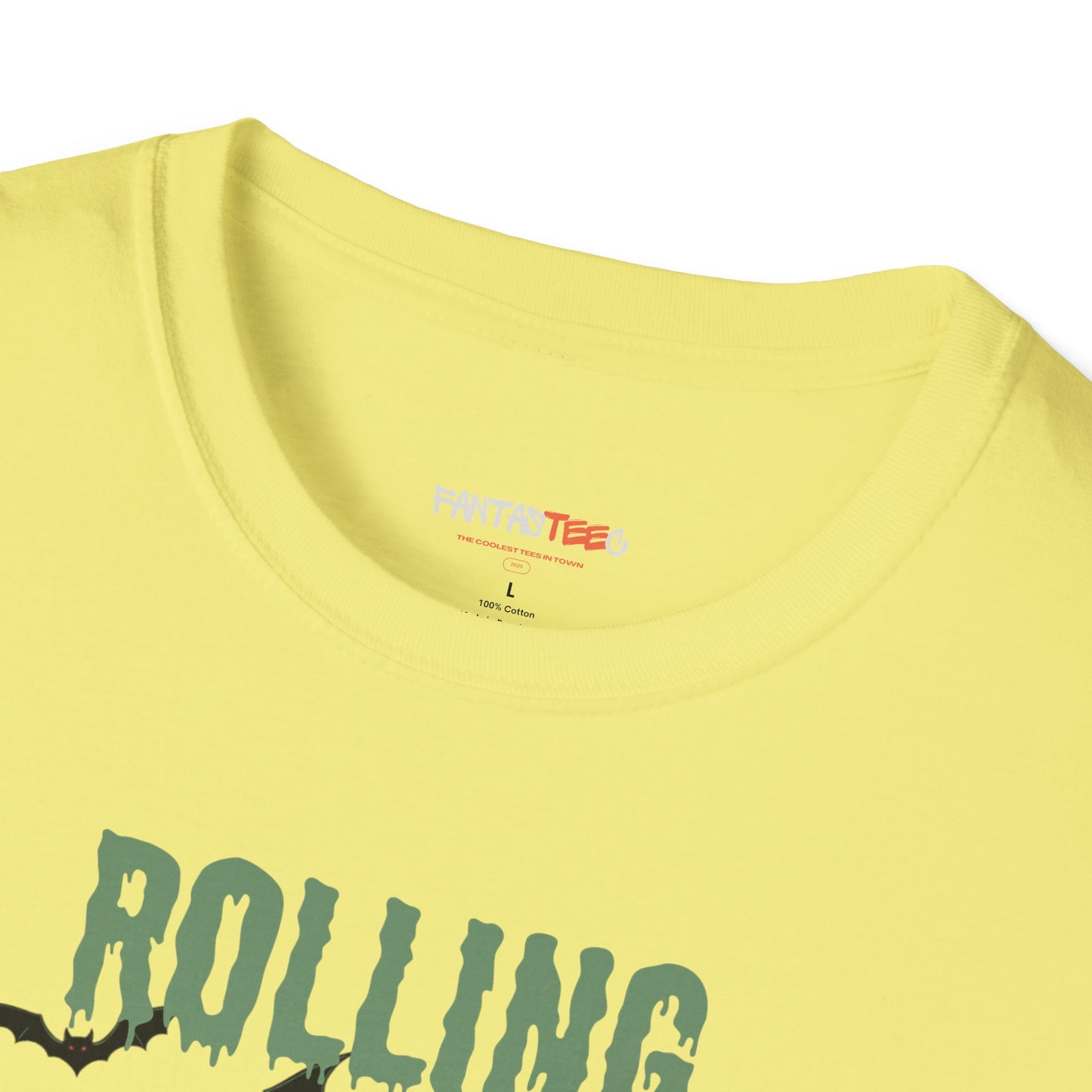 Rolling Bones Halloween Unisex softstyle T-Shirt
