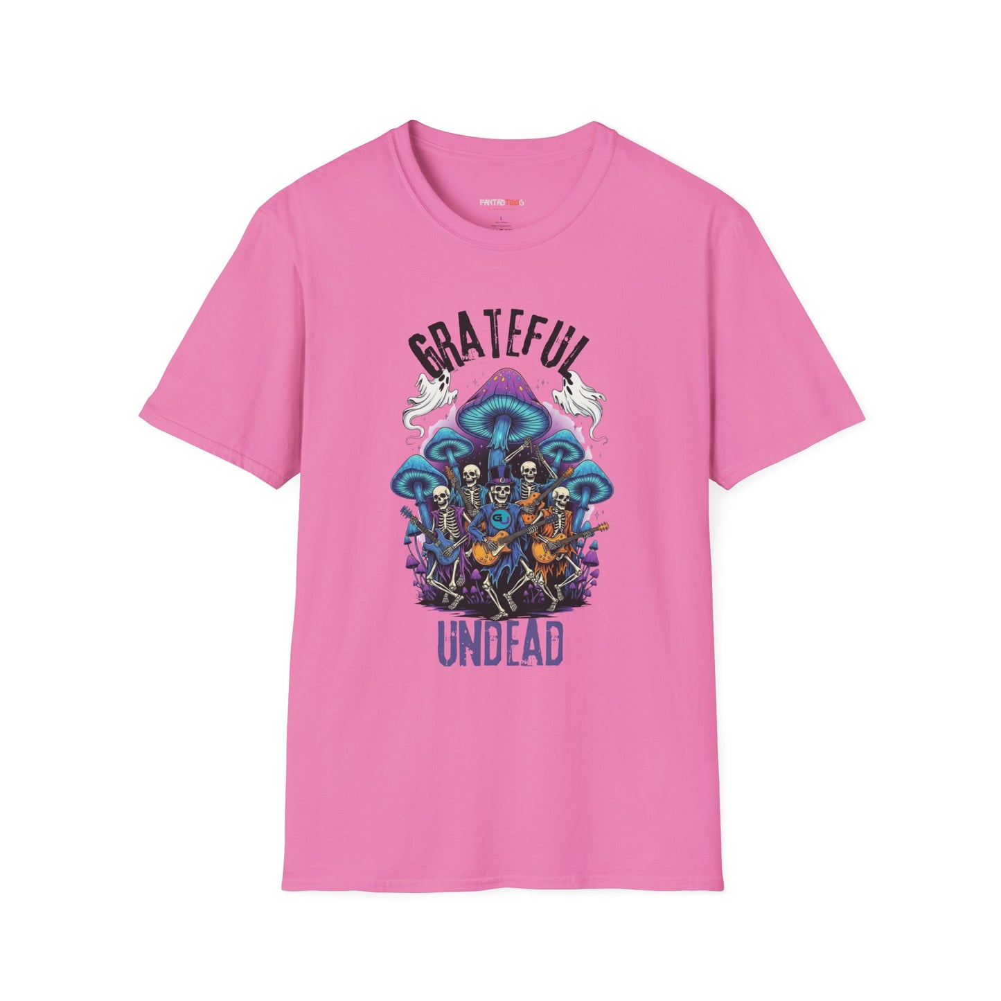 Grateful Dead Inspired Unisex T-Shirt, Softstyle Tee for Music Lovers, Psychedelic Shirt, Festival Apparel, Unique Gift Idea