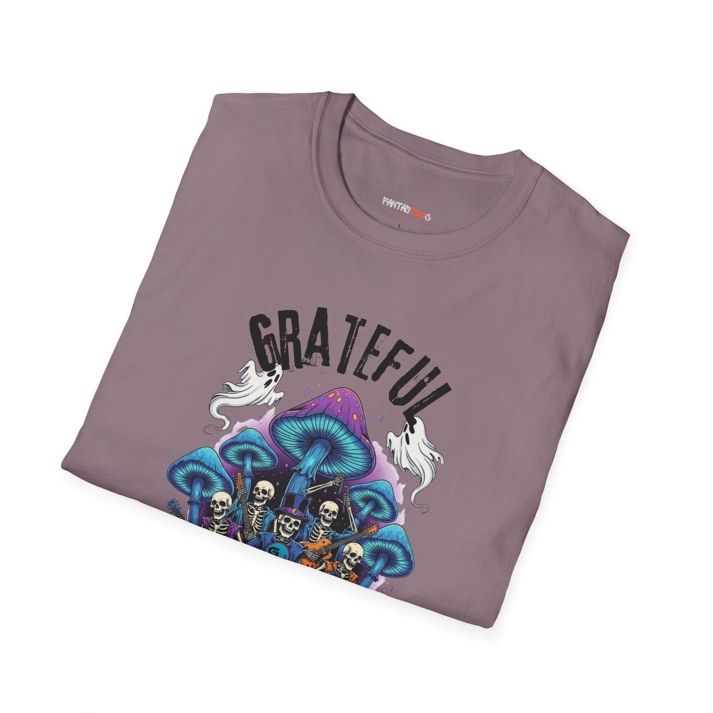 Grateful Dead Inspired Unisex T-Shirt, Softstyle Tee for Music Lovers, Psychedelic Shirt, Festival Apparel, Unique Gift Idea