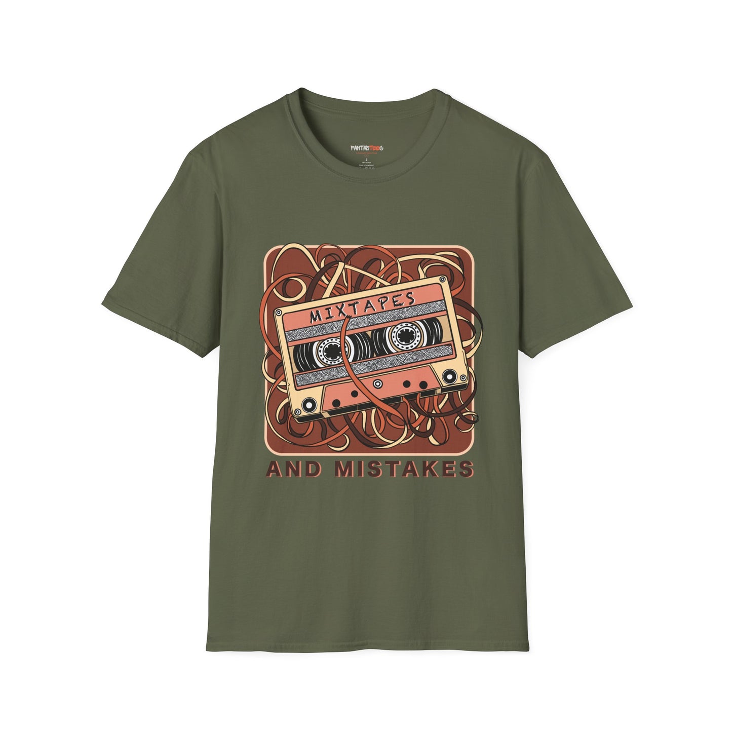 Retro Mixtapes and Mistakes T-Shirt